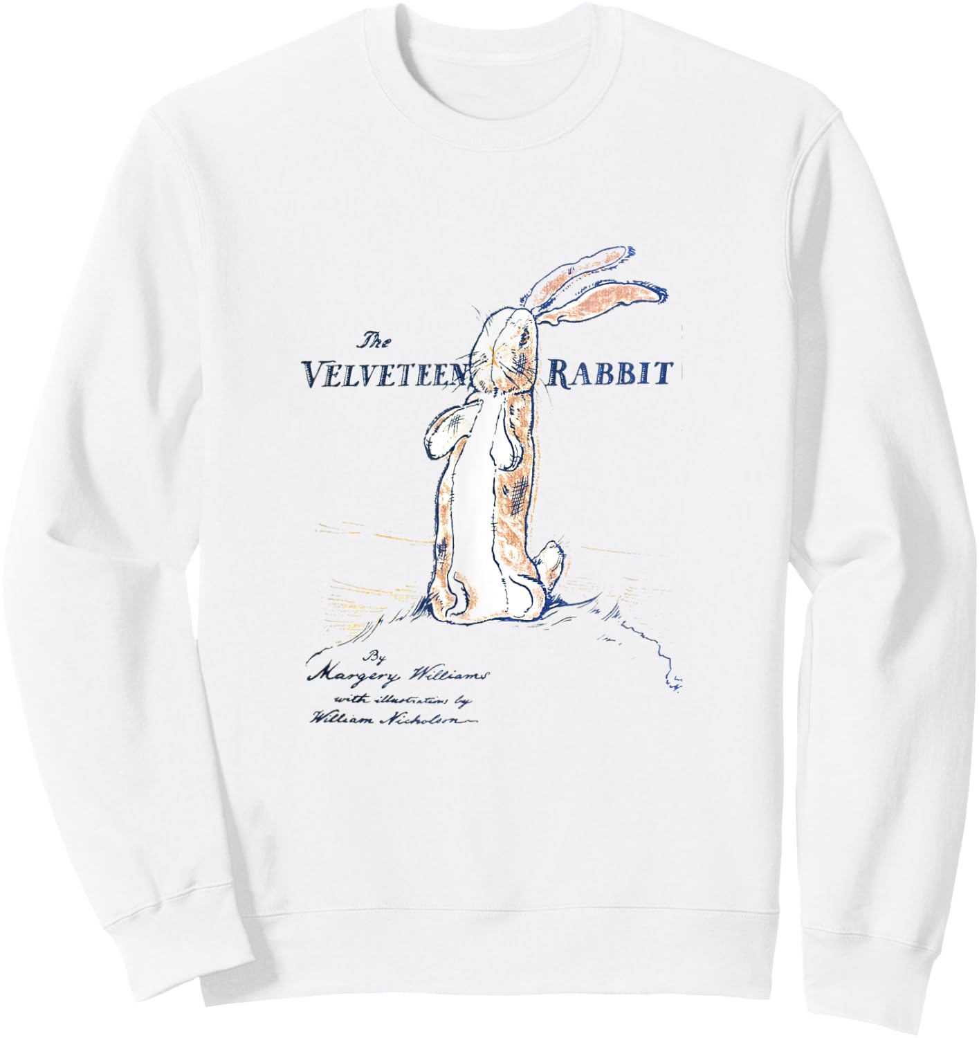 Stuffed rabbit The Velveteen Rabbit, Margery Williams Book Sweatshirt - Sweatshirt | White