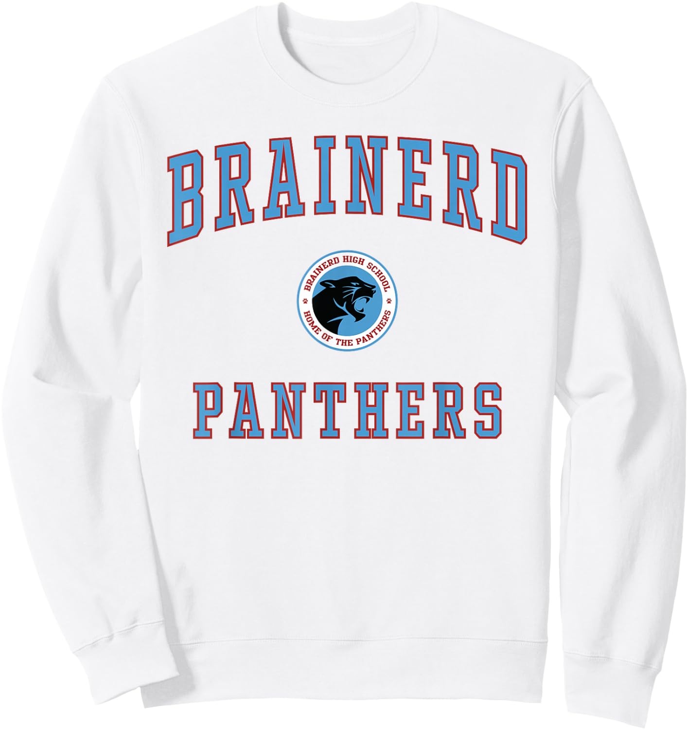 Brainerd High School Panthers Sweatshirt - Sweatshirt | White
