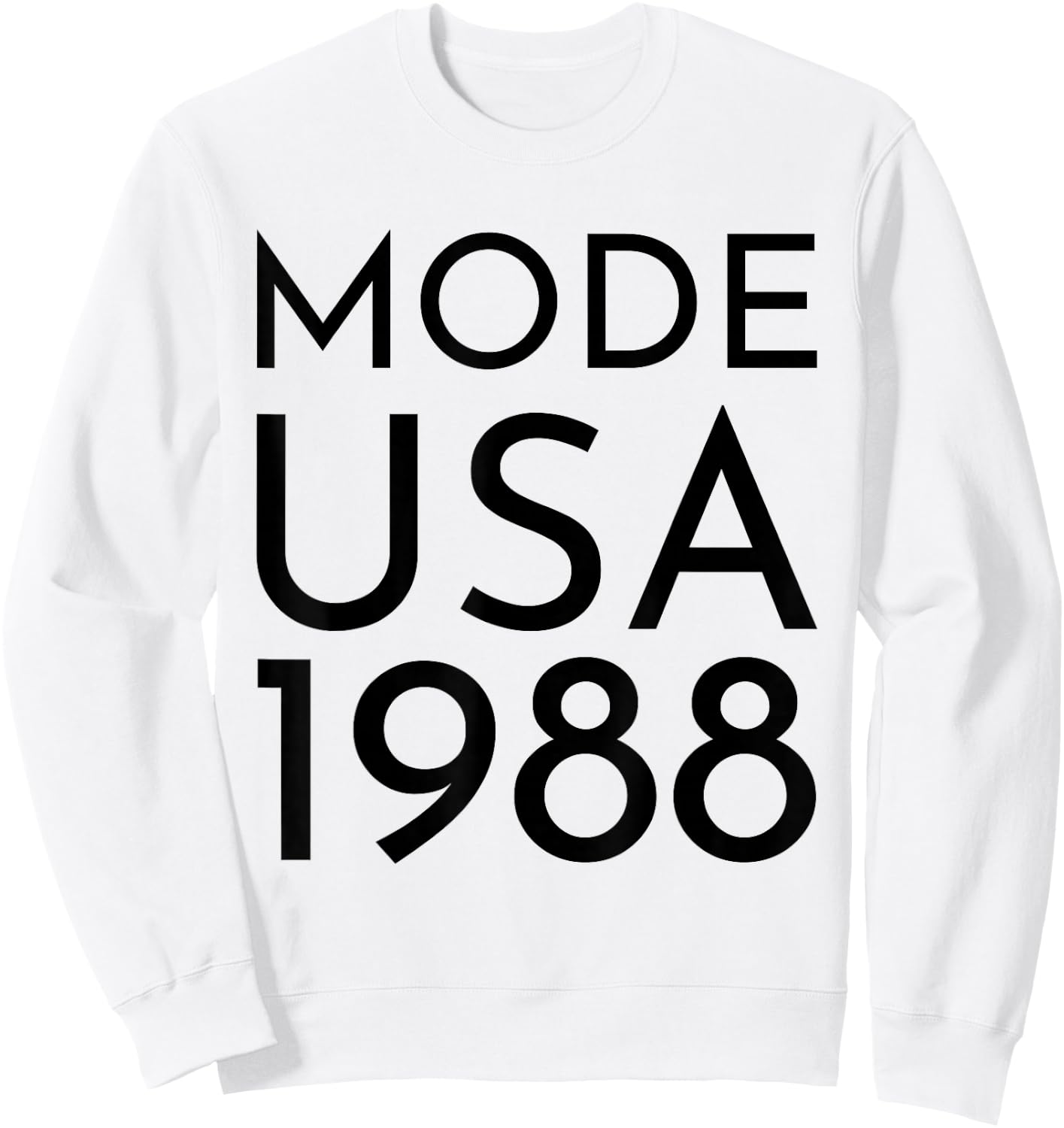 Mode USA 1988 Masses Tour Sweatshirt - Sweatshirt | White