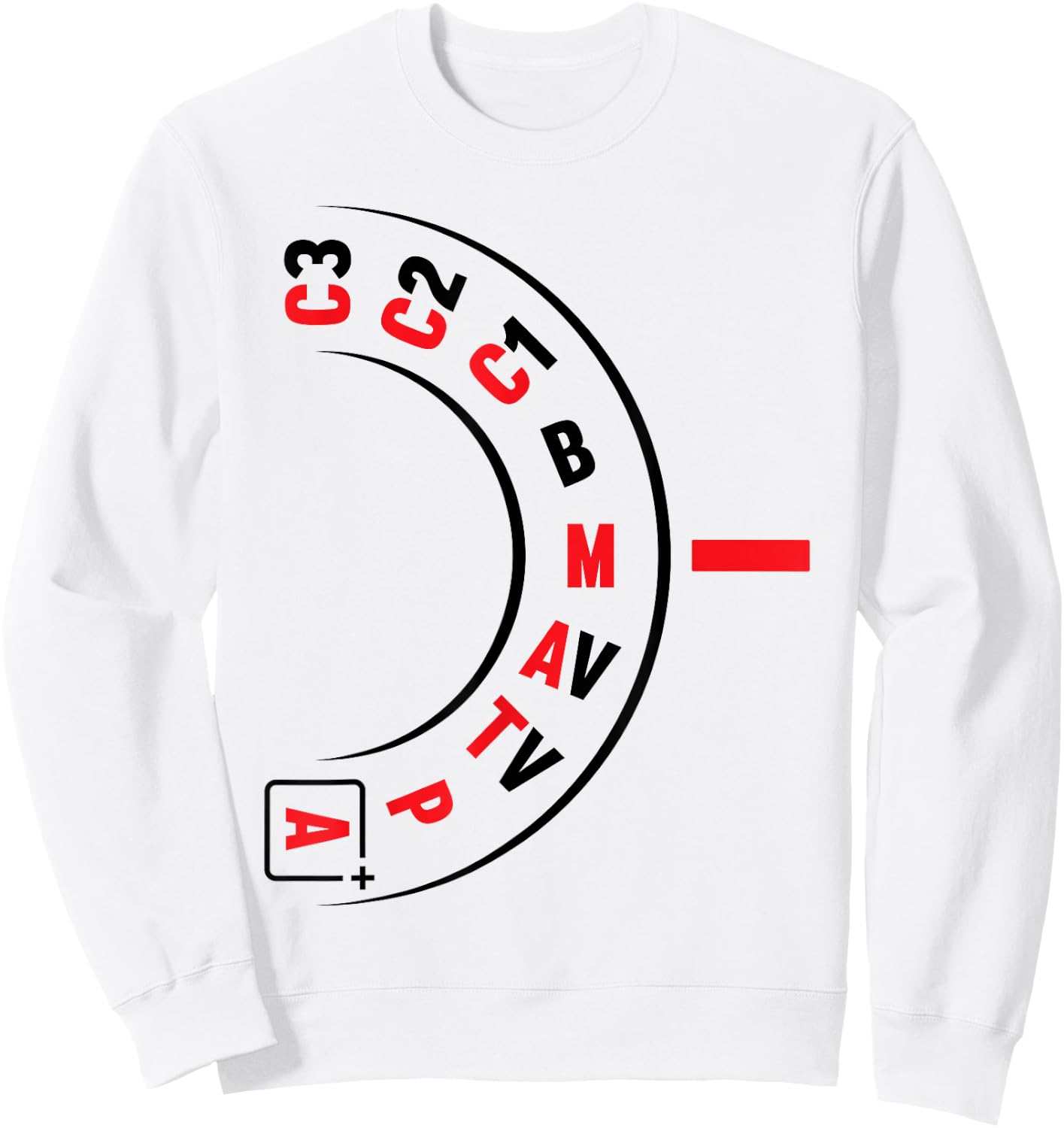 Funny Photographer Camera Lens Photography Photo Gift Sweatshirt - Sweatshirt | White