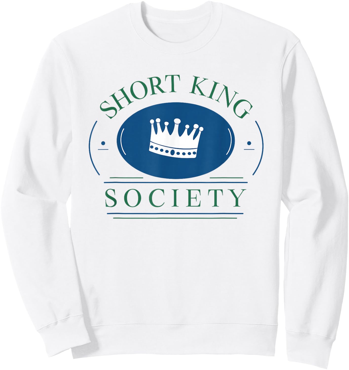 Short King Society Sweatshirt - Sweatshirt | White