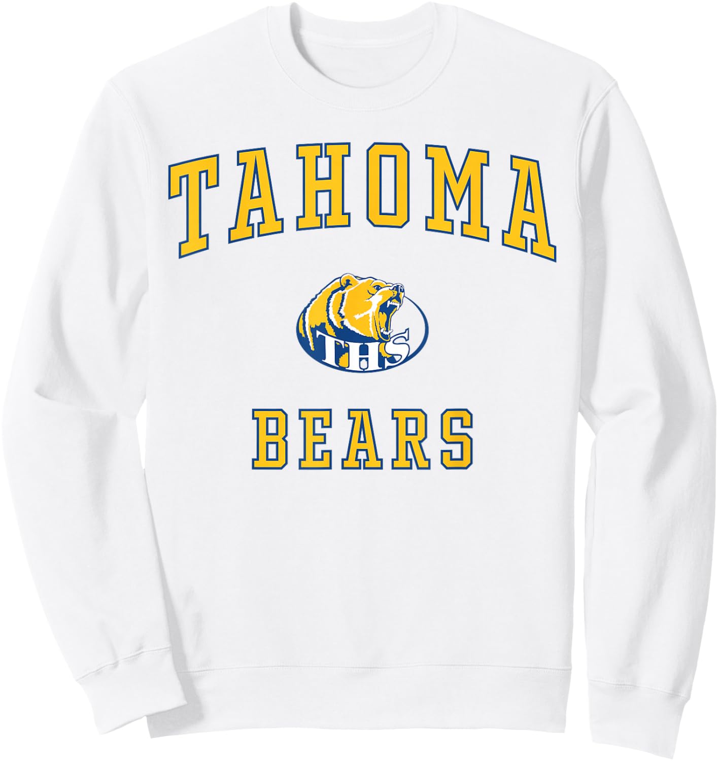 Tahoma High School Bears Sweatshirt - Sweatshirt | White