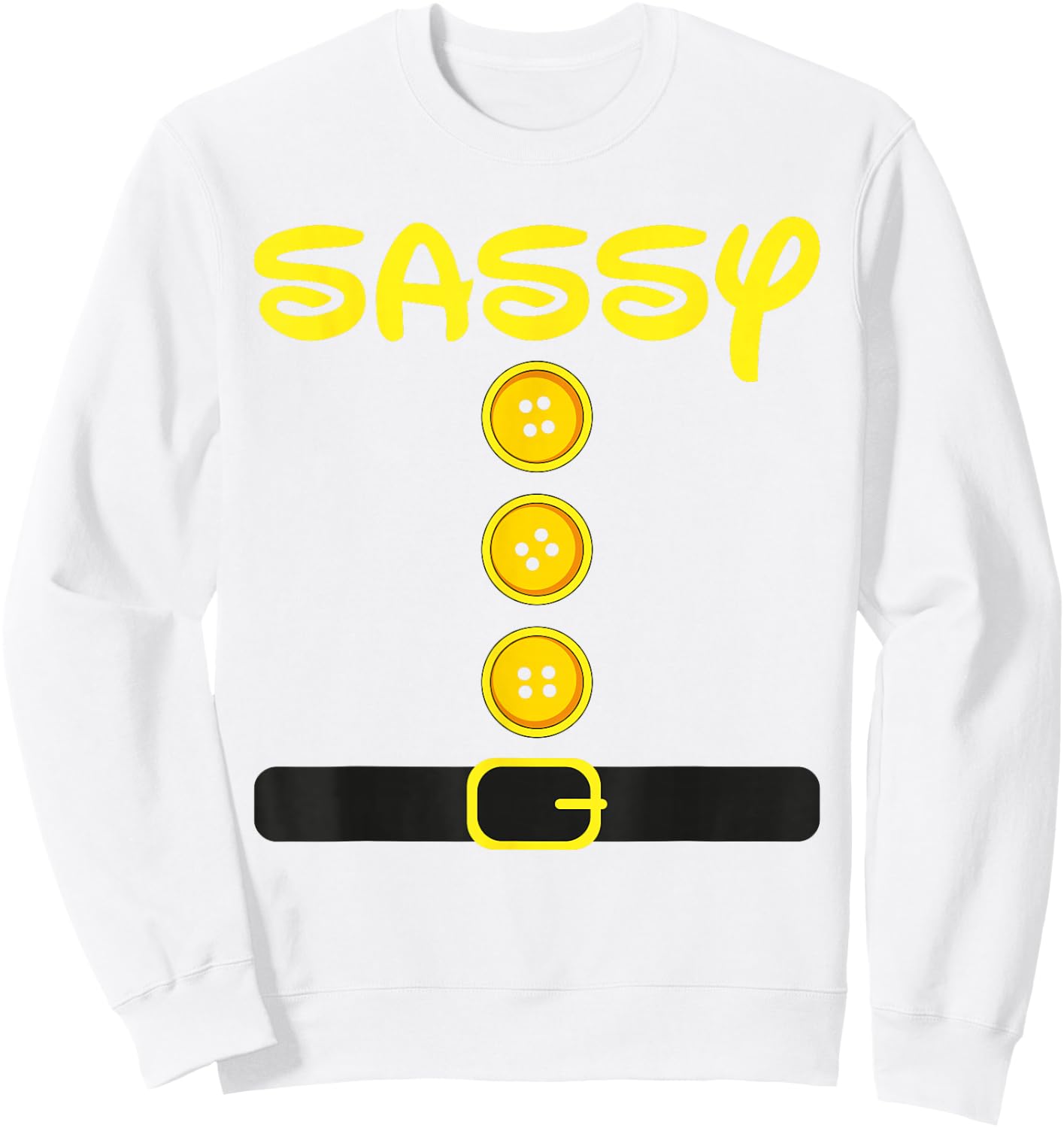 Dwarf Halloween Family Group Costume Color Dwarf Matching Sweatshirt - Sweatshirt | White