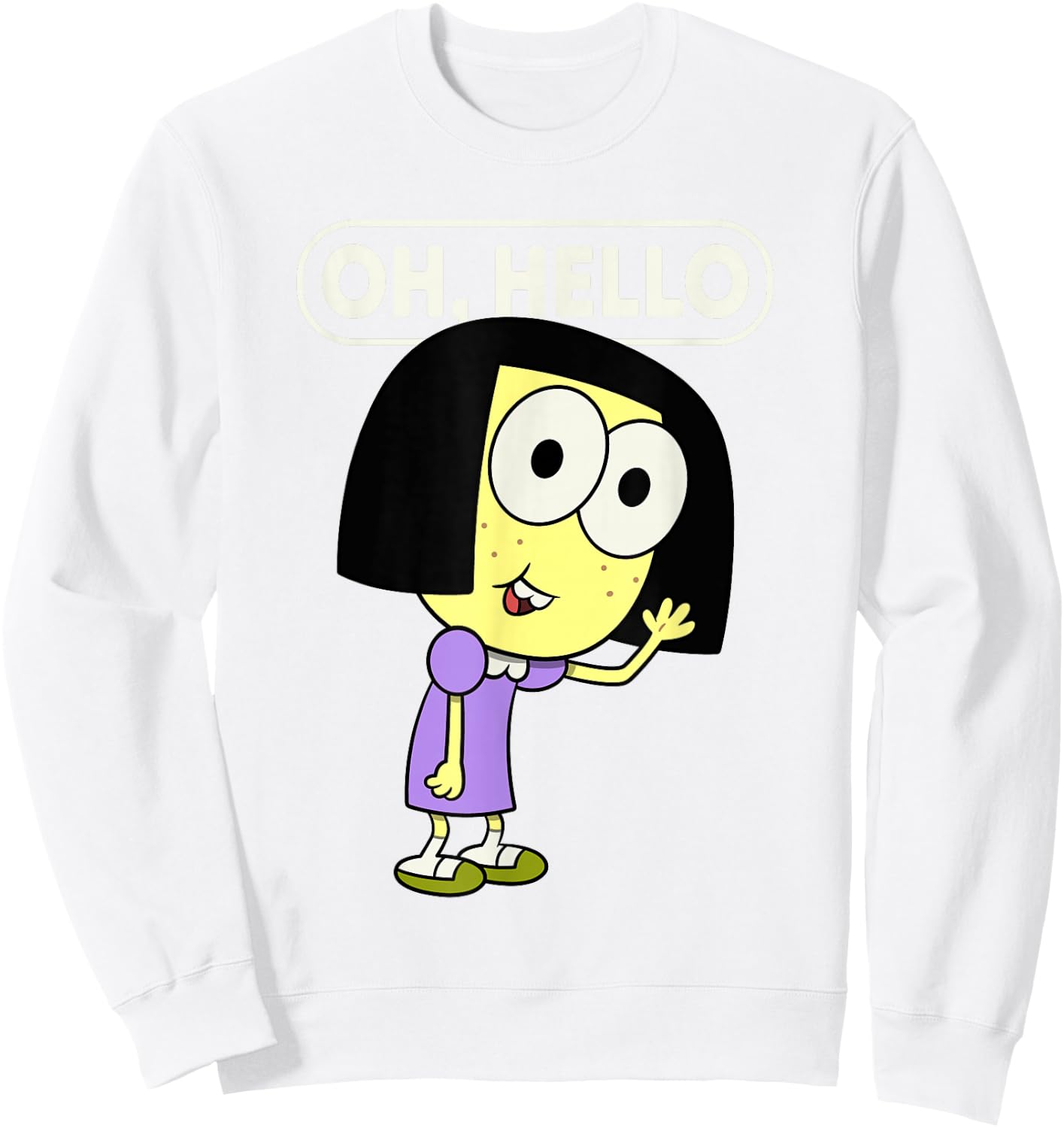 Disney Big City Greens Tilly Oh, Hello Sweatshirt - Sweatshirt | White