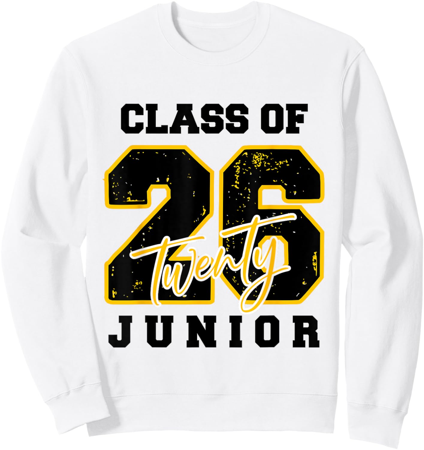 Class of 2026 Junior High School Back To School 11th Grade Sweatshirt - Sweatshirt | White
