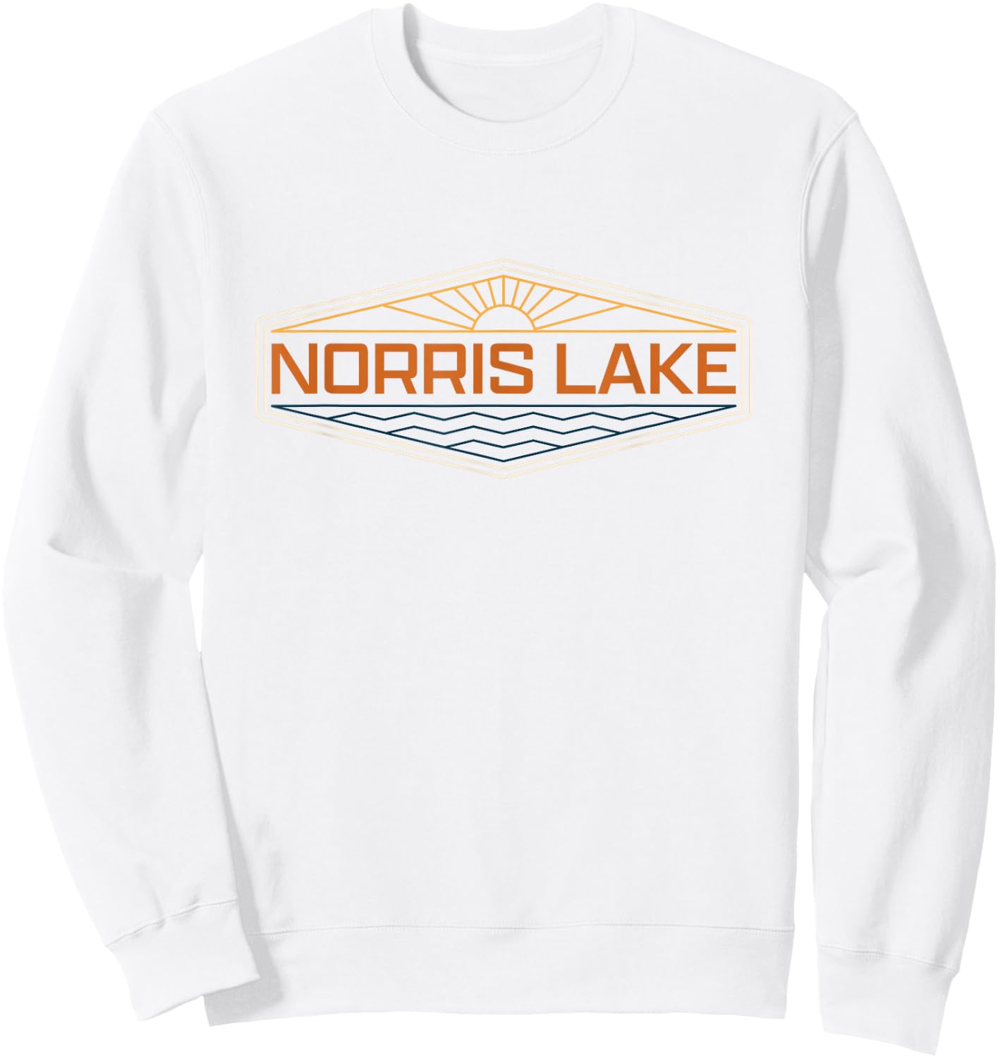 Norris Lake Tennessee Sweatshirt - Sweatshirt | White