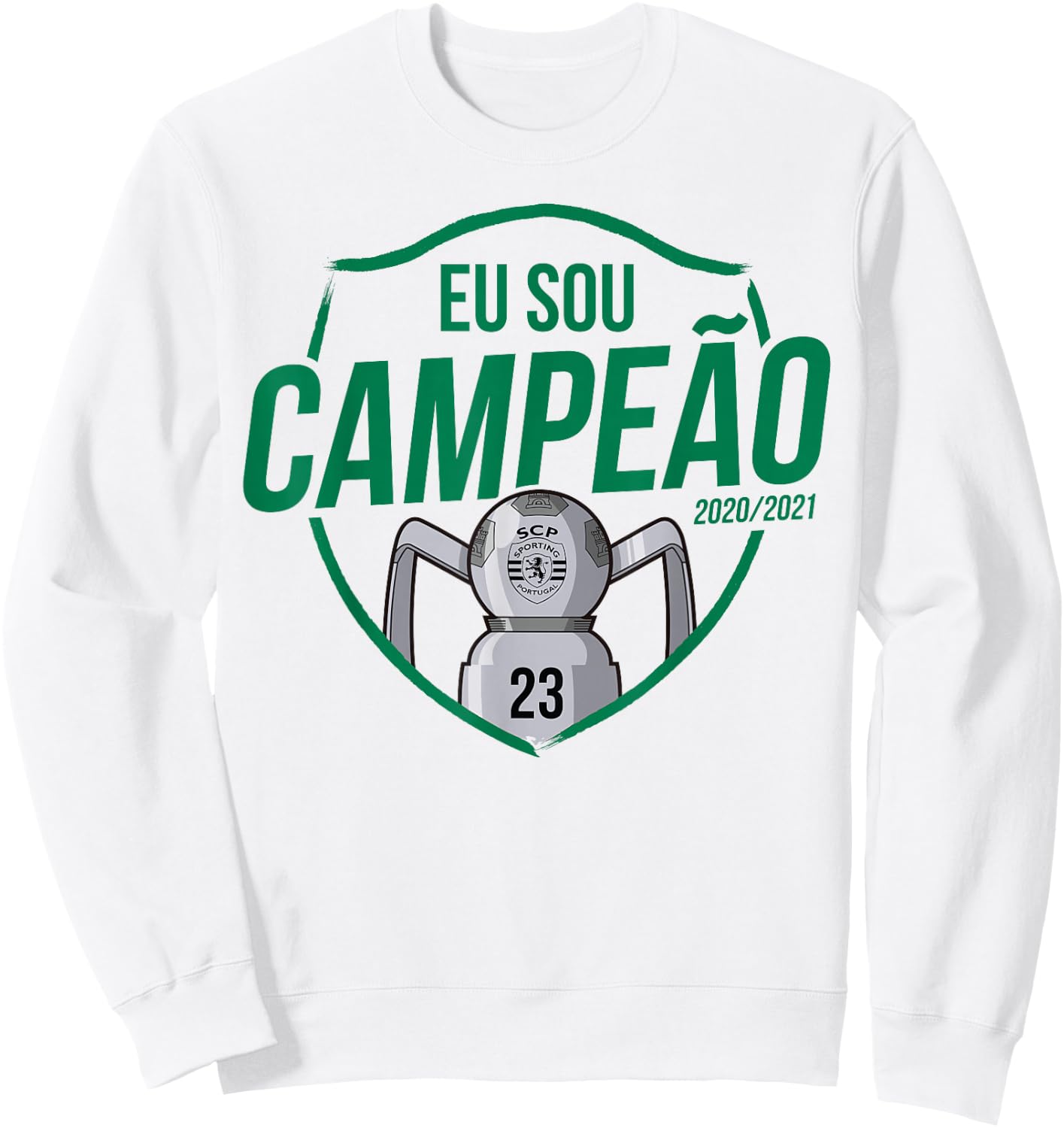 SCP Champion 2020/2021 Sweatshirt - Sweatshirt | White