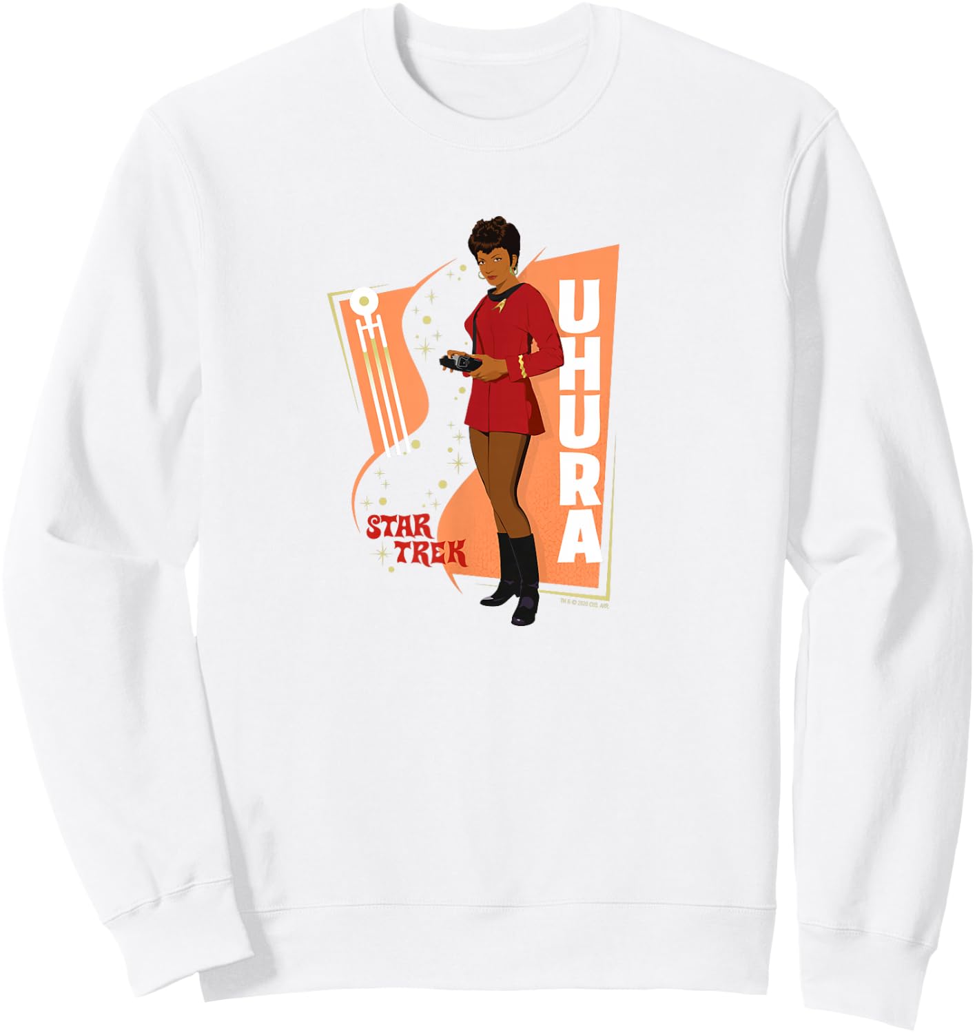 Star Trek: The Original Series Uhura Sweatshirt - Sweatshirt | White