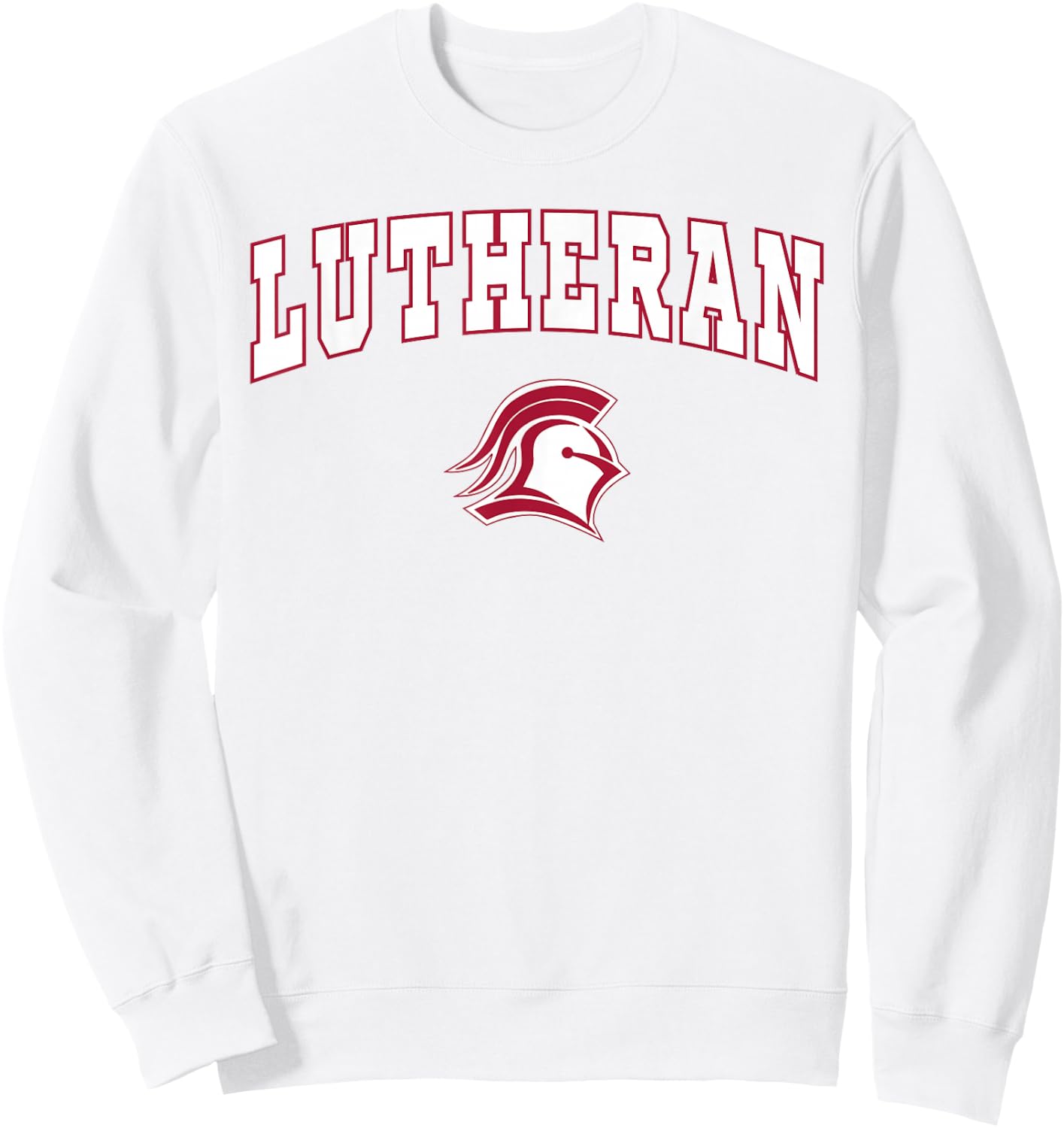 Lutheran High School Red Knights Sweatshirt - Sweatshirt | White