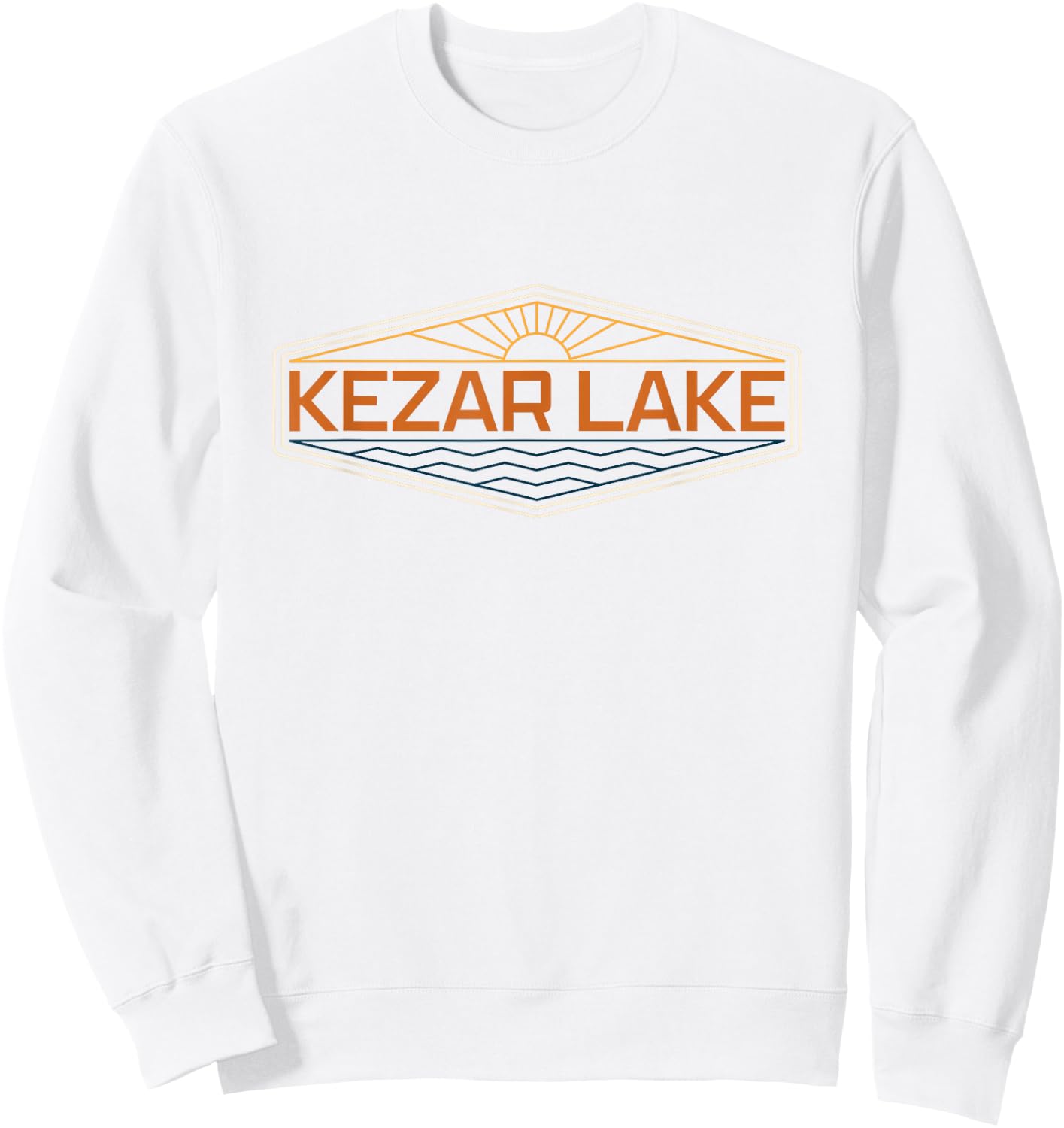 Kezar Lake Maine Sweatshirt - Sweatshirt | White
