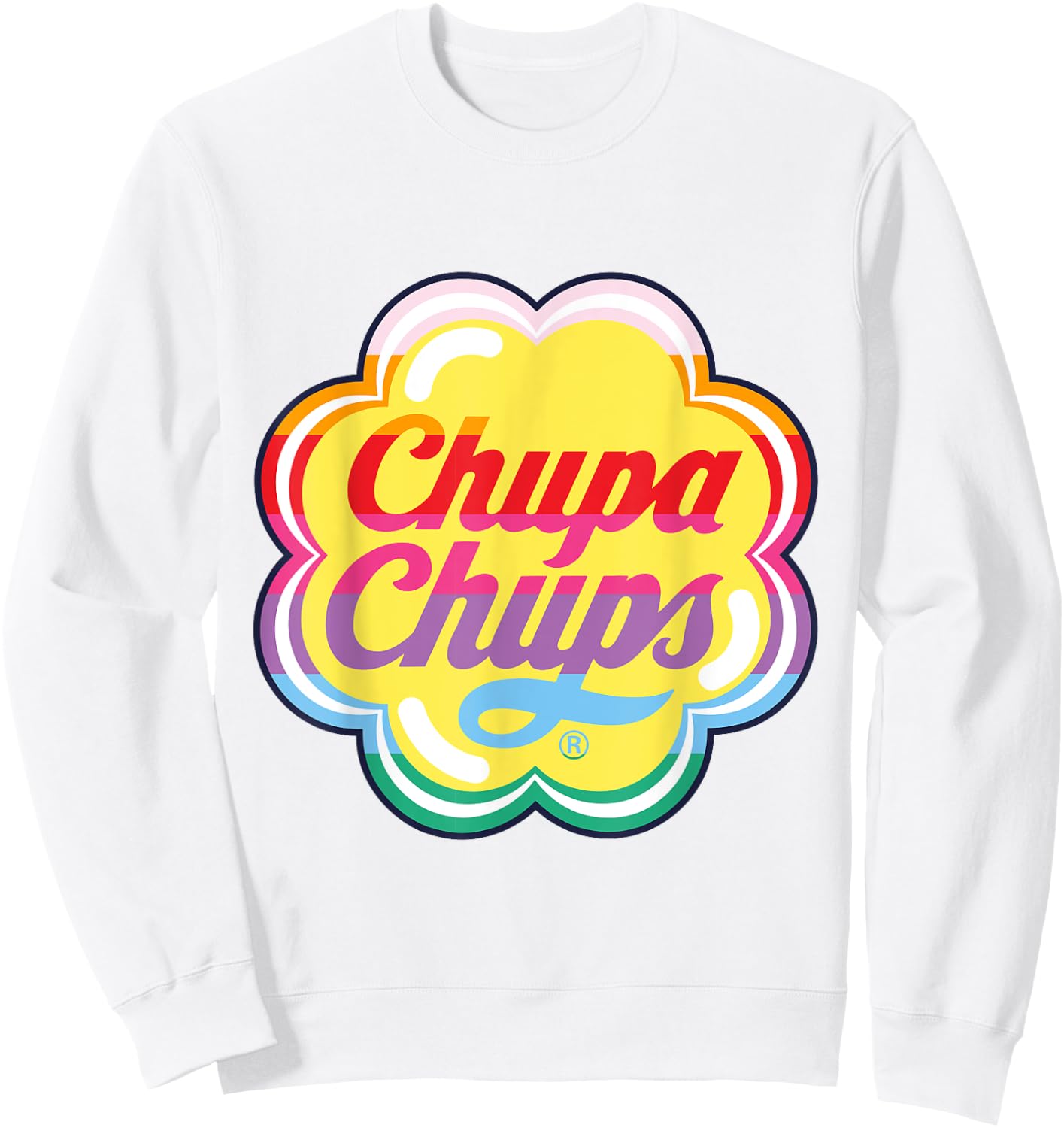 Chupa Chups Sweet Rainbow 2 Sweatshirt - Sweatshirt | White