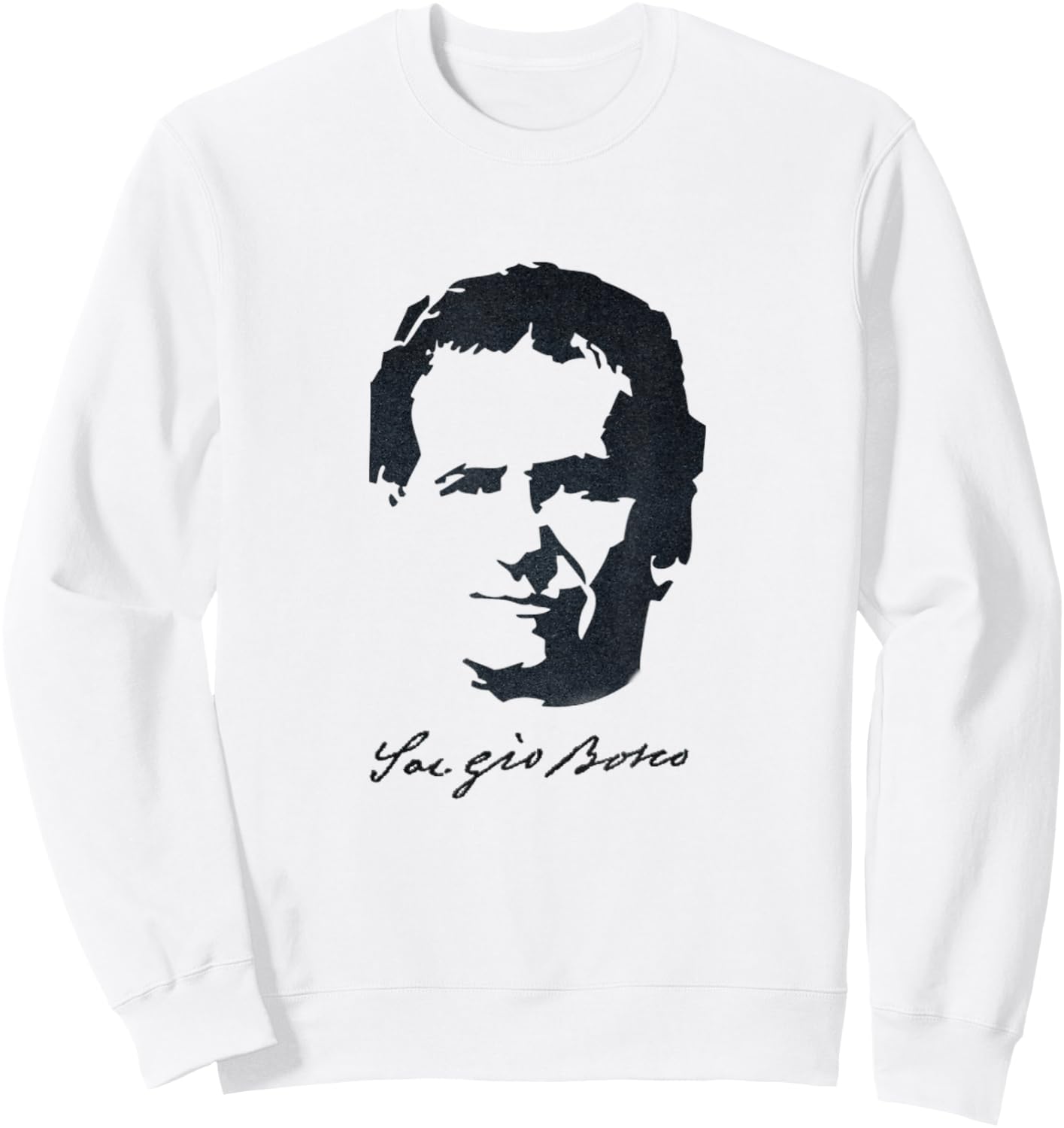 Don Bosco Father and Teacher of Youth Sweatshirt - Sweatshirt | White