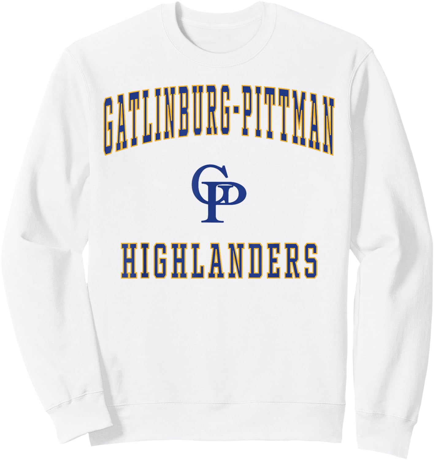 Gatlinburg-Pittman High School Highlanders Sweatshirt - Sweatshirt | White