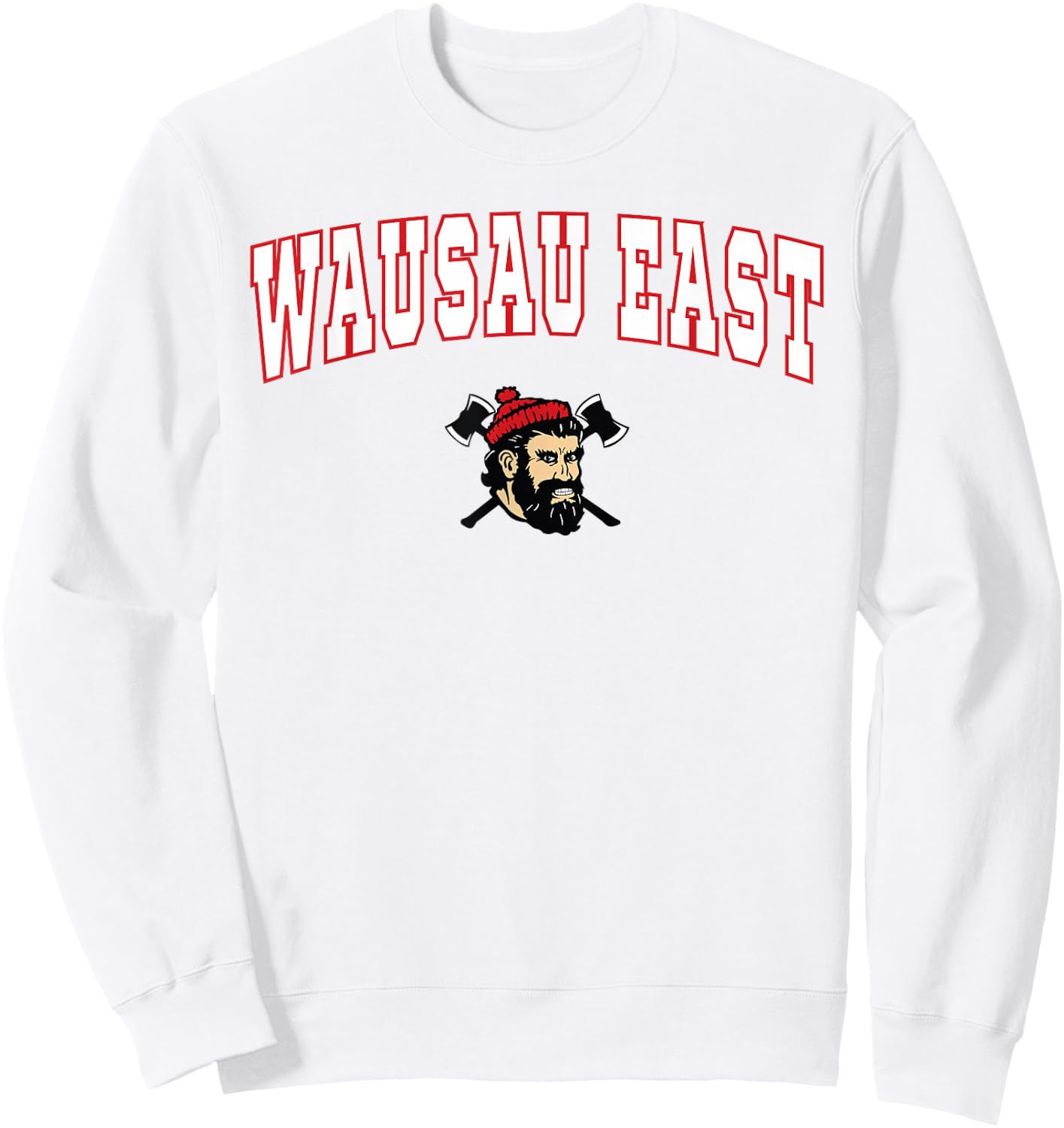 Wausau East High School Lumberjacks Sweatshirt - Sweatshirt | White