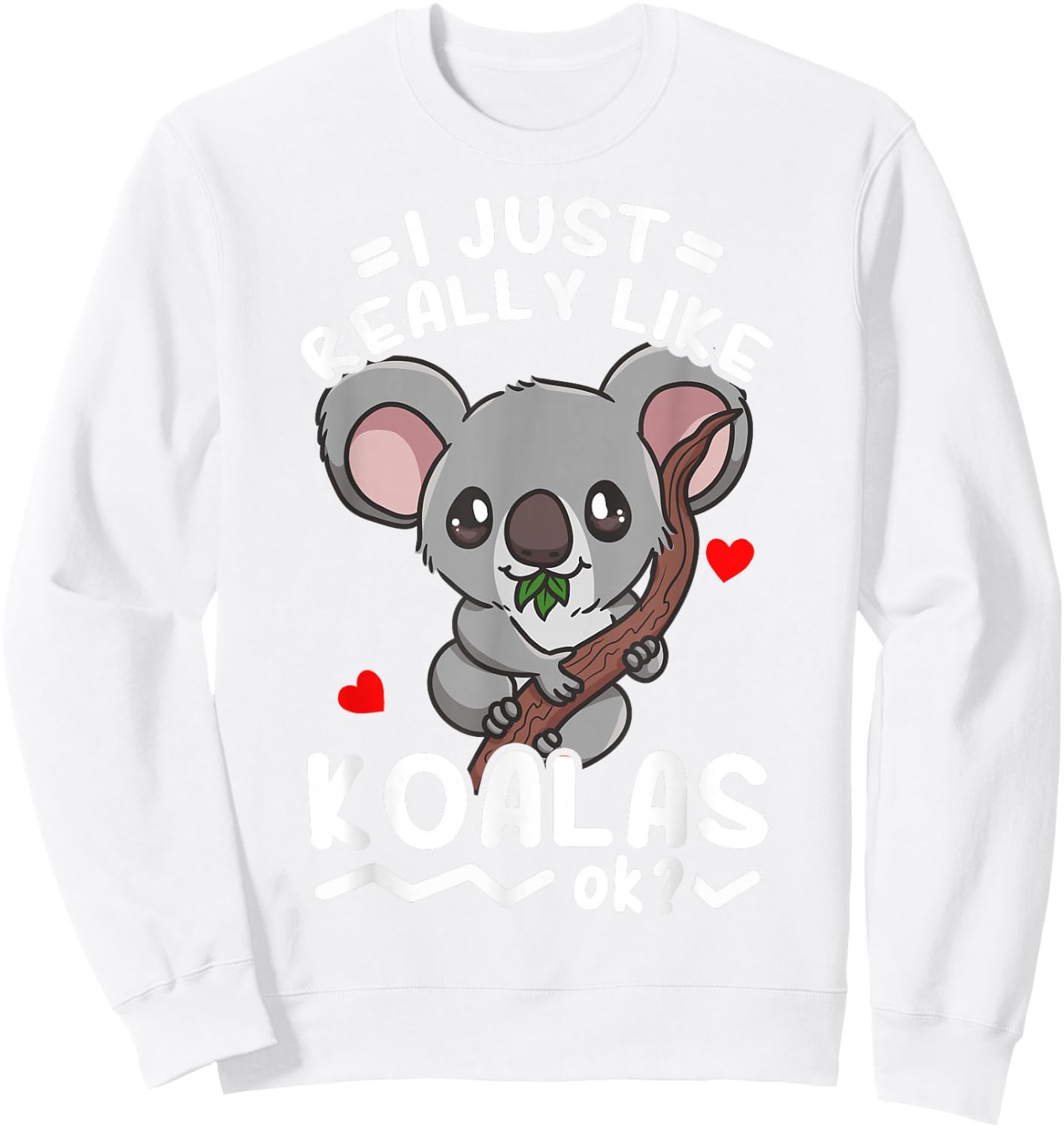 Koalas Koala Bear Sweatshirt - Sweatshirt | White