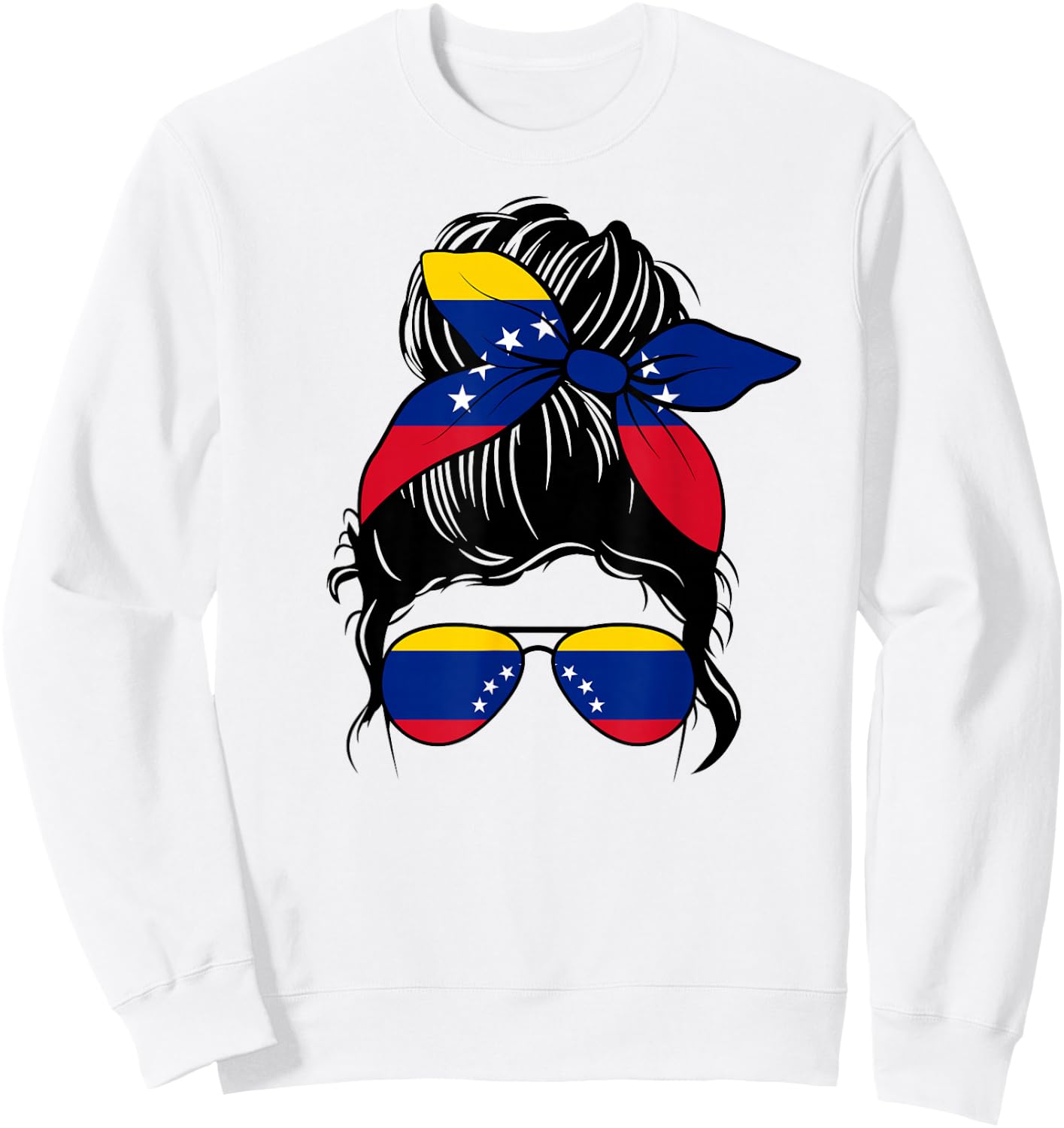 Venezuela Graphic Design for Girls Kid Venezuelan Toodler Sweatshirt - Sweatshirt | White