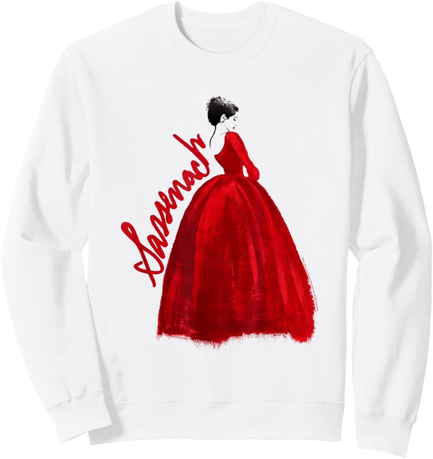 Outlander Sassenach Illustration Sweatshirt - Sweatshirt | White
