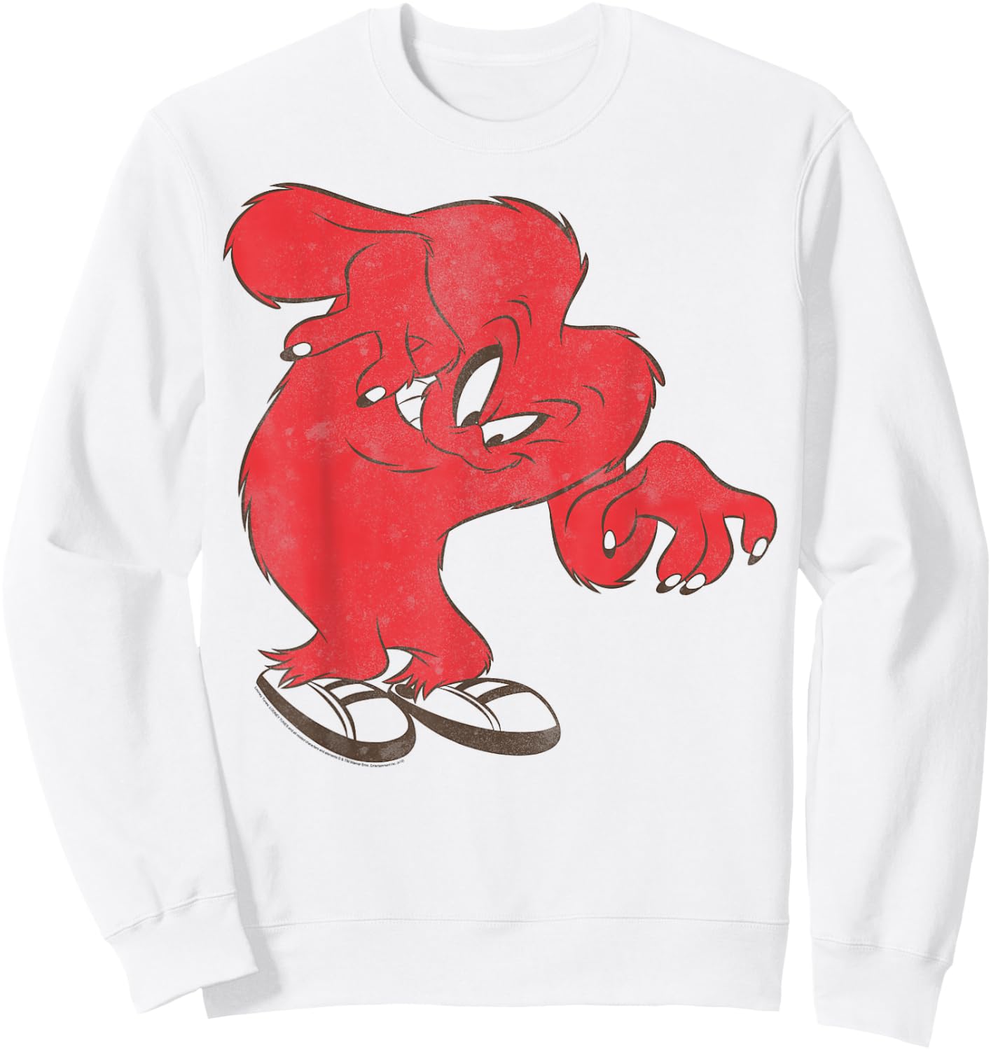 Looney Tunes Gossamer Simple Portrait Sweatshirt - Sweatshirt | White