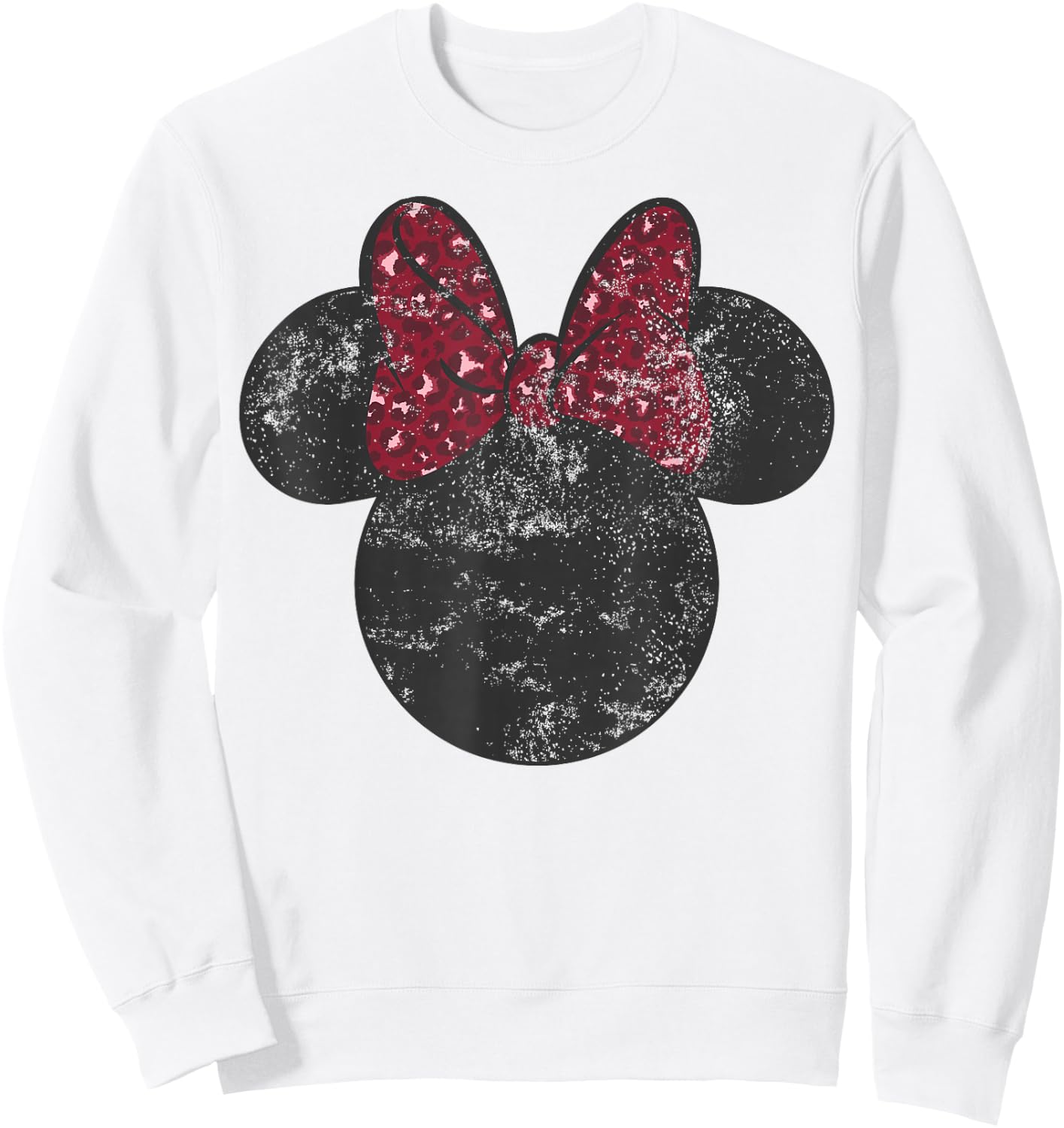 Disney Mickey and Friends Minnie Mouse Vintage Silhouette Sweatshirt - Sweatshirt | White