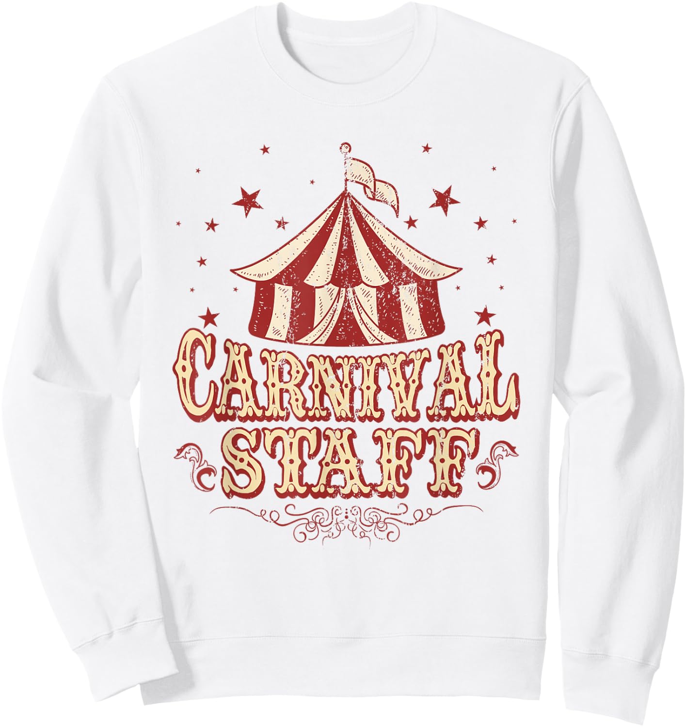 Carnival Staff Shirt - Carnival Shirt - Carnival Staff Sweatshirt - Sweatshirt | White