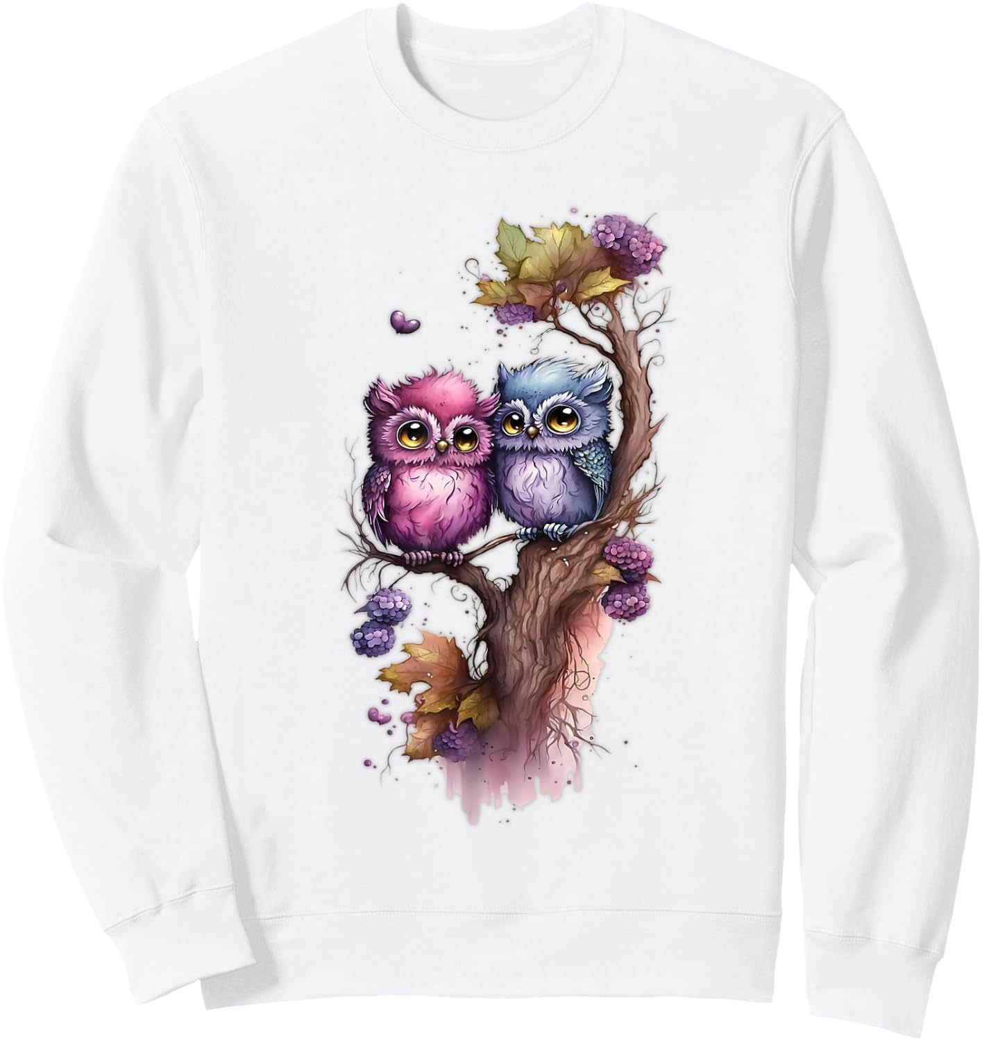 Owl shirt , owl shirt for , owl shirt for boys Sweatshirt - Sweatshirt | White