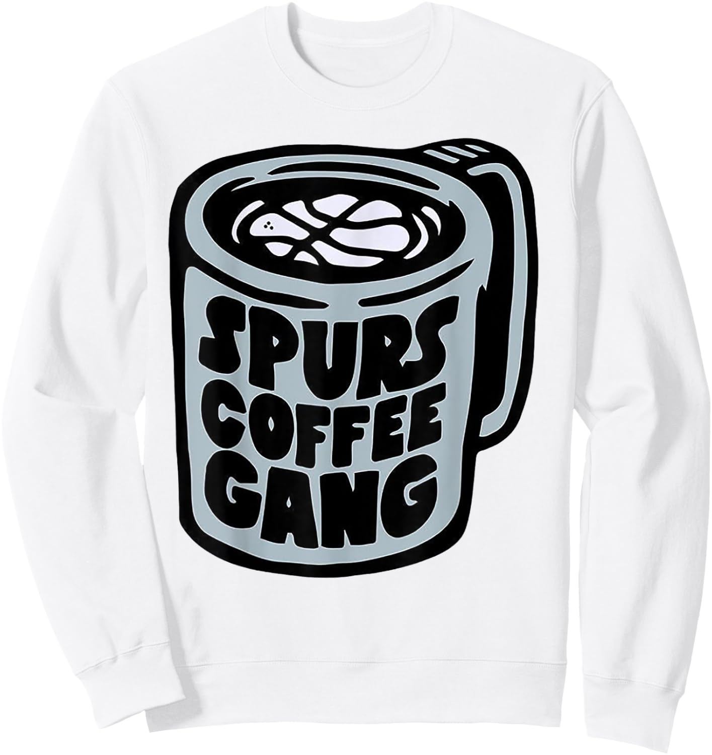 Spurs Coffee Gang Sweatshirt - Sweatshirt | White