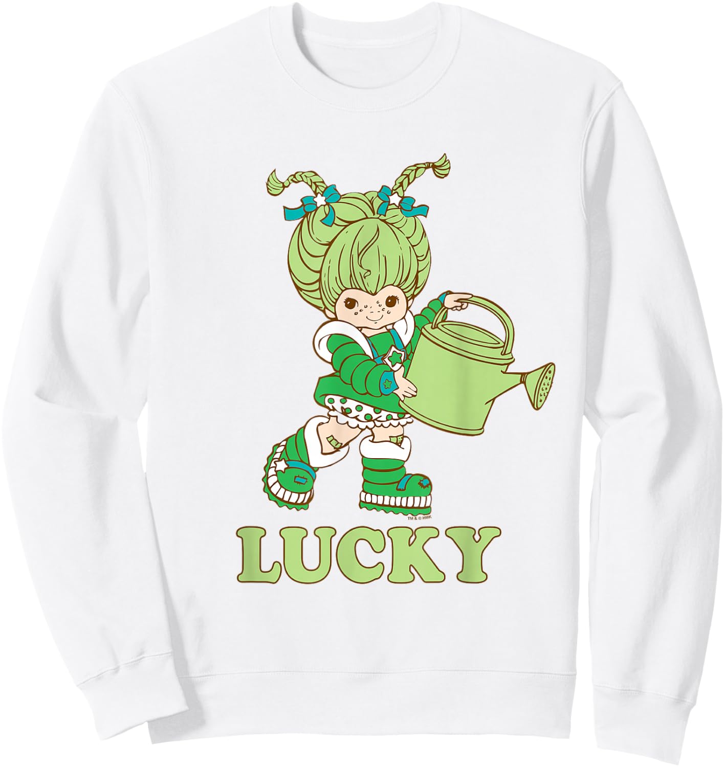 Rainbow Brite St. Patrick's Day Lucky Patty O'Green Portrait Sweatshirt - Sweatshirt | White