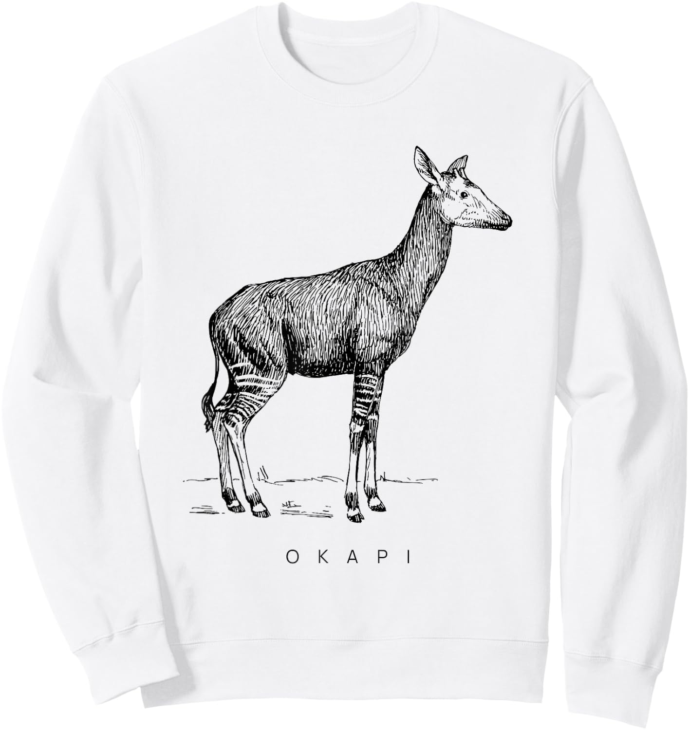 Okapi Sweatshirt - Sweatshirt | White