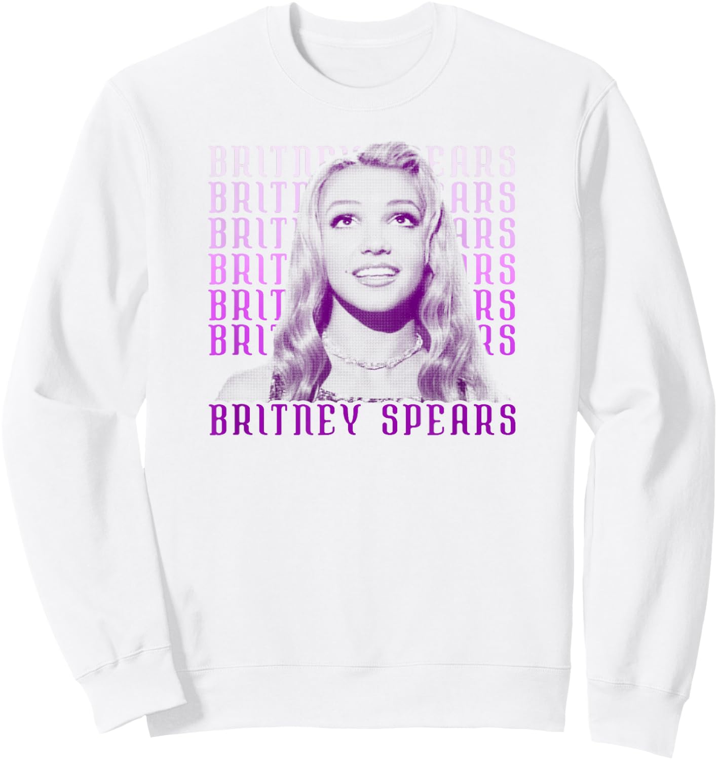 Britney Spears - Lucky Sweatshirt - Sweatshirt | White