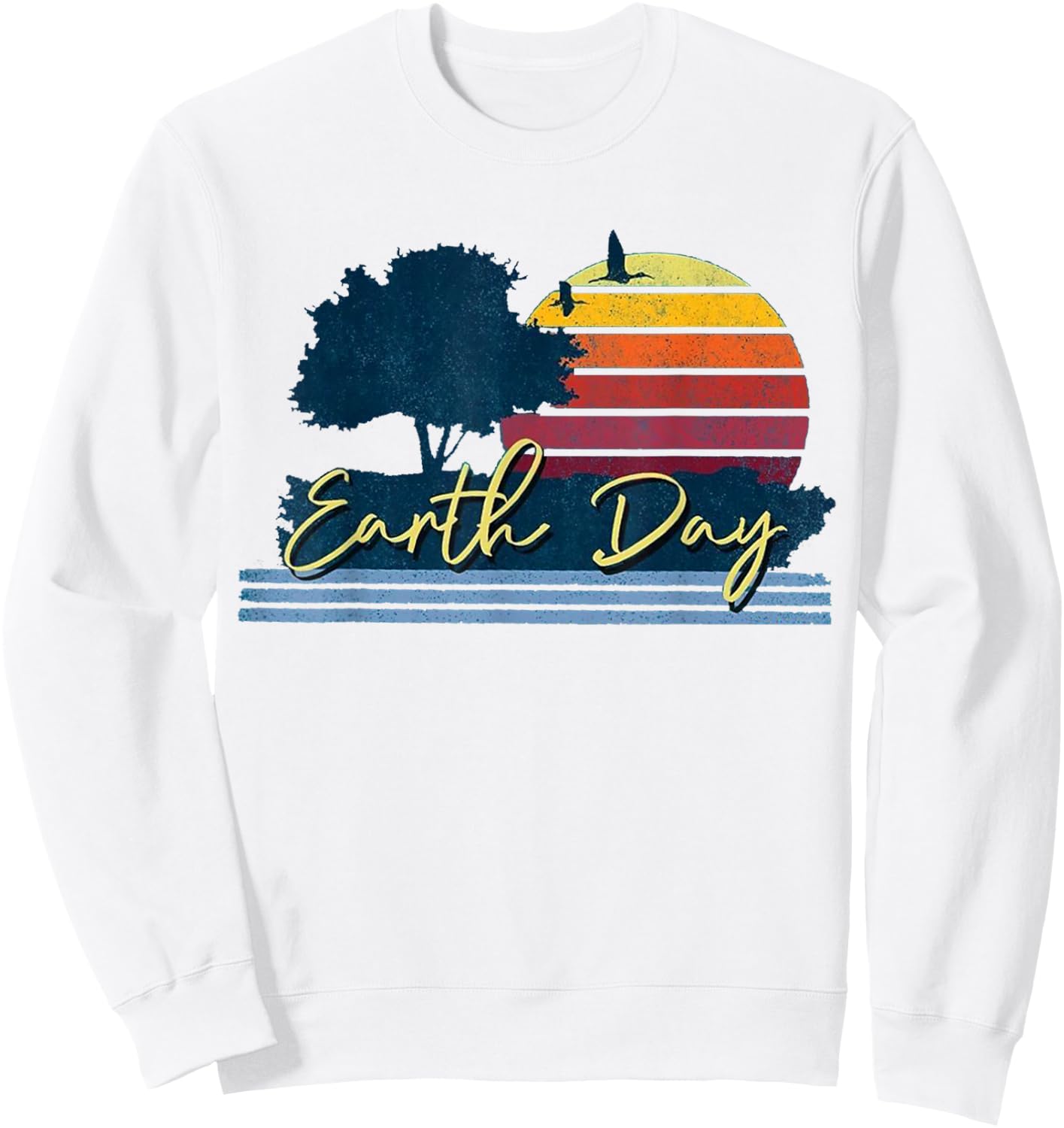 Earth Day Planet Anniversary Earth Day Everyday women men Sweatshirt - Sweatshirt | White