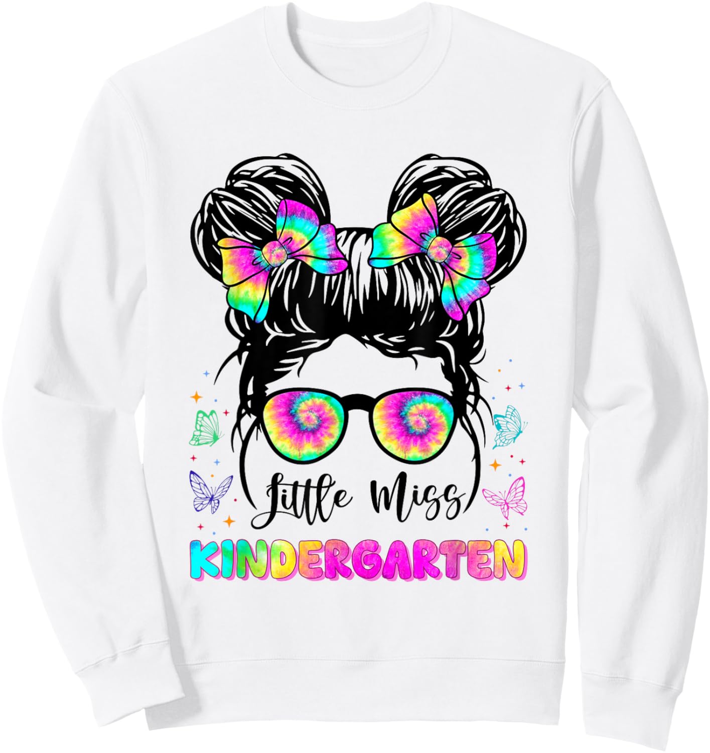 Little Miss Kindergarten Sweatshirt - Sweatshirt | White