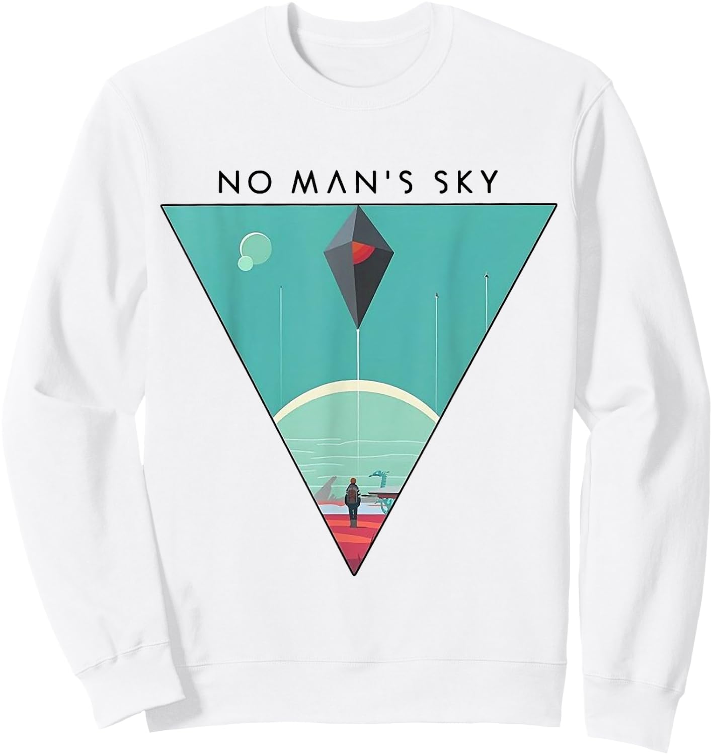 No Man's Sky - Space Gaming - Science Fiction Game Sweatshirt - Sweatshirt | White