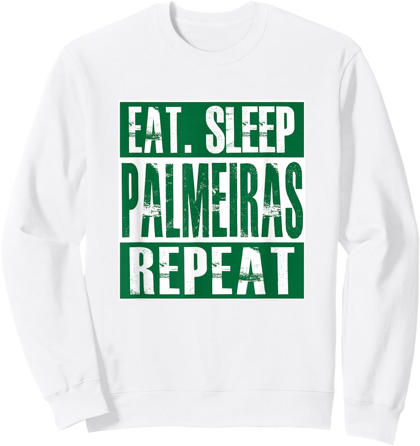 Palmeiras Soccer - Camisa Palmeiras - Camiseta Palmeiras Sweatshirt - Sweatshirt | White