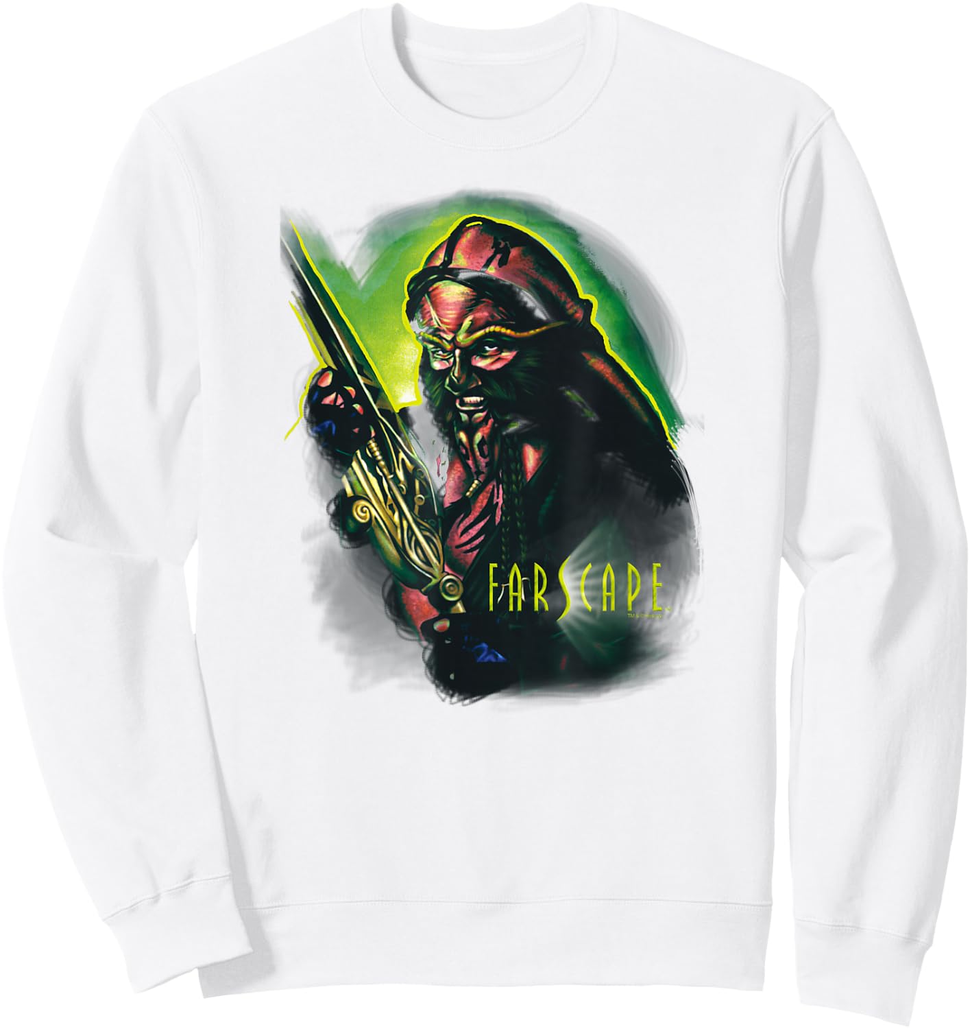 Farscape Dargo Warrior Sweatshirt - Sweatshirt | White