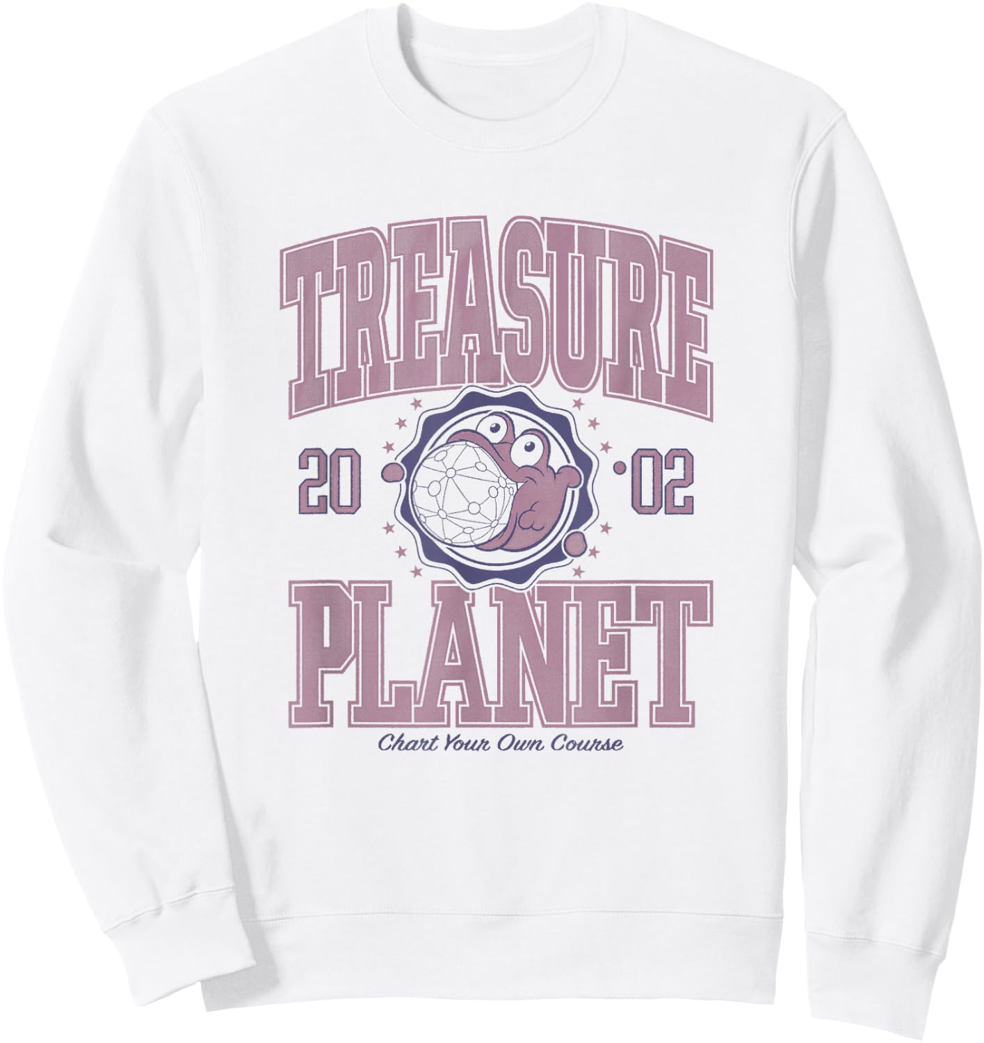 Disney Treasure Planet Morph Chart Your Course Collegiate Sweatshirt - Sweatshirt | White