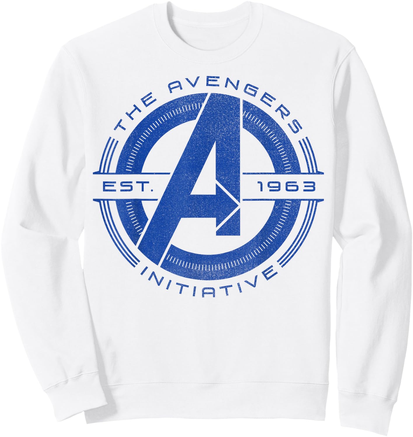 Marvel The Avengers Initiative Circle Logo Sweatshirt - Sweatshirt | White