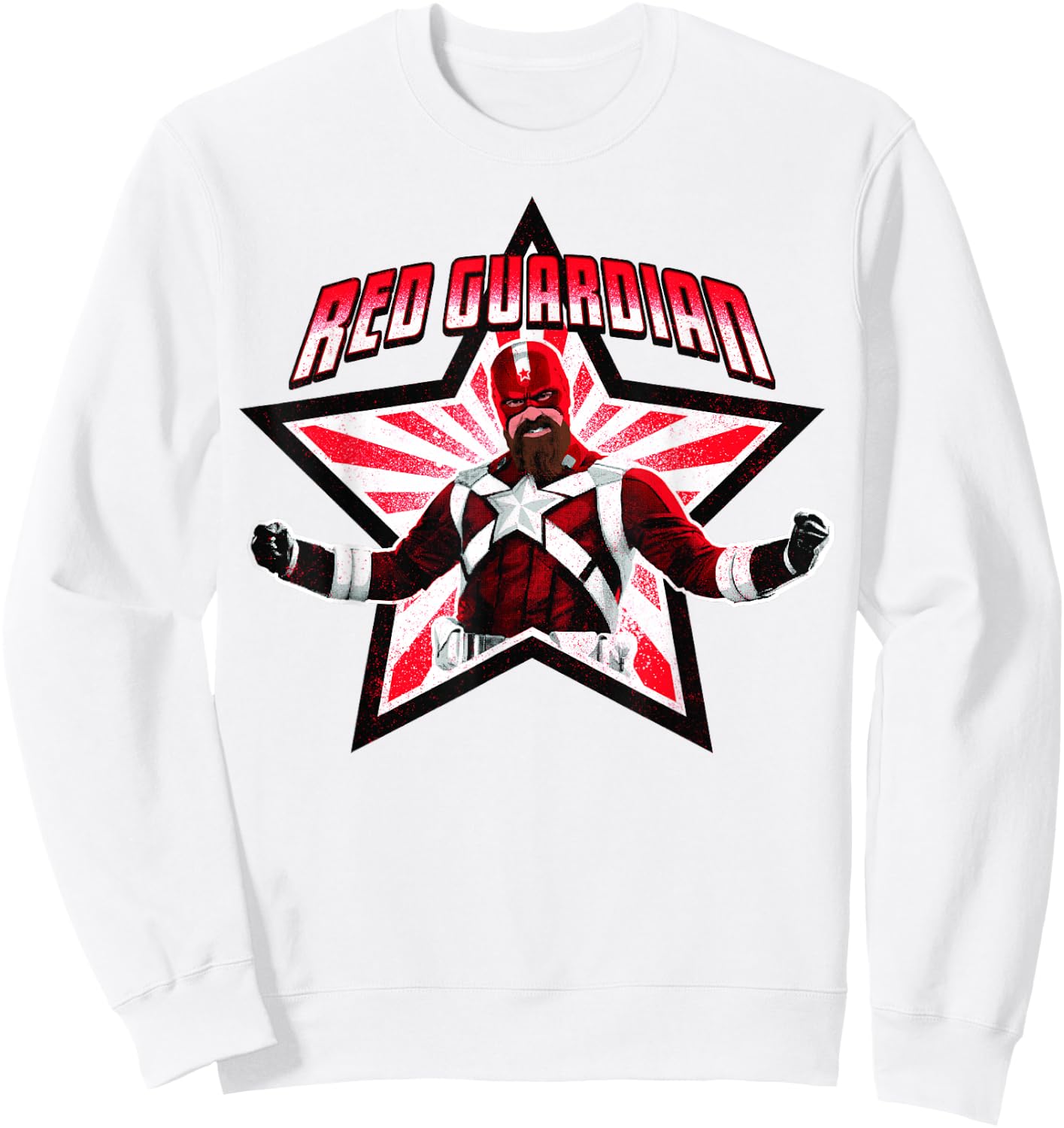 Marvel Black Widow Red Guardian Portrait Sweatshirt - Sweatshirt | White