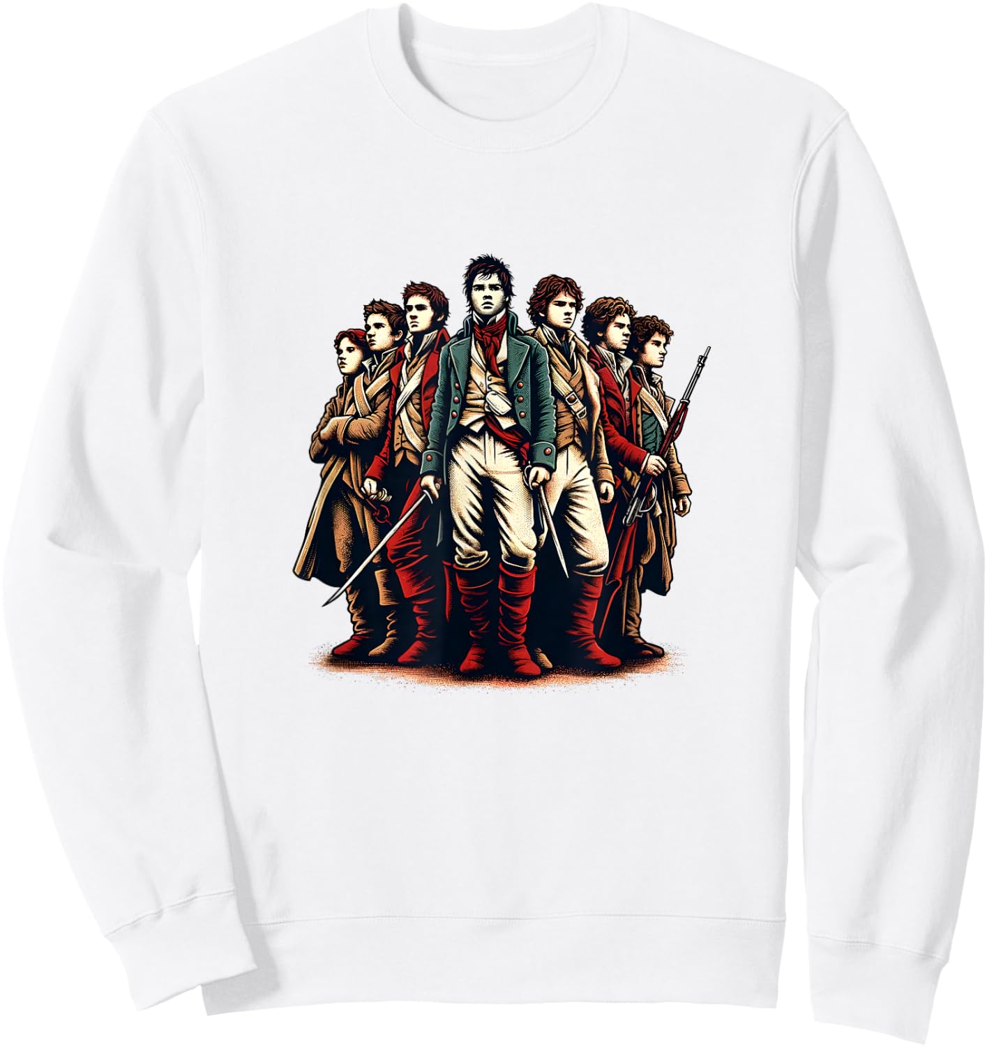 Les Mis Barricade Boys Sweatshirt - Sweatshirt | White