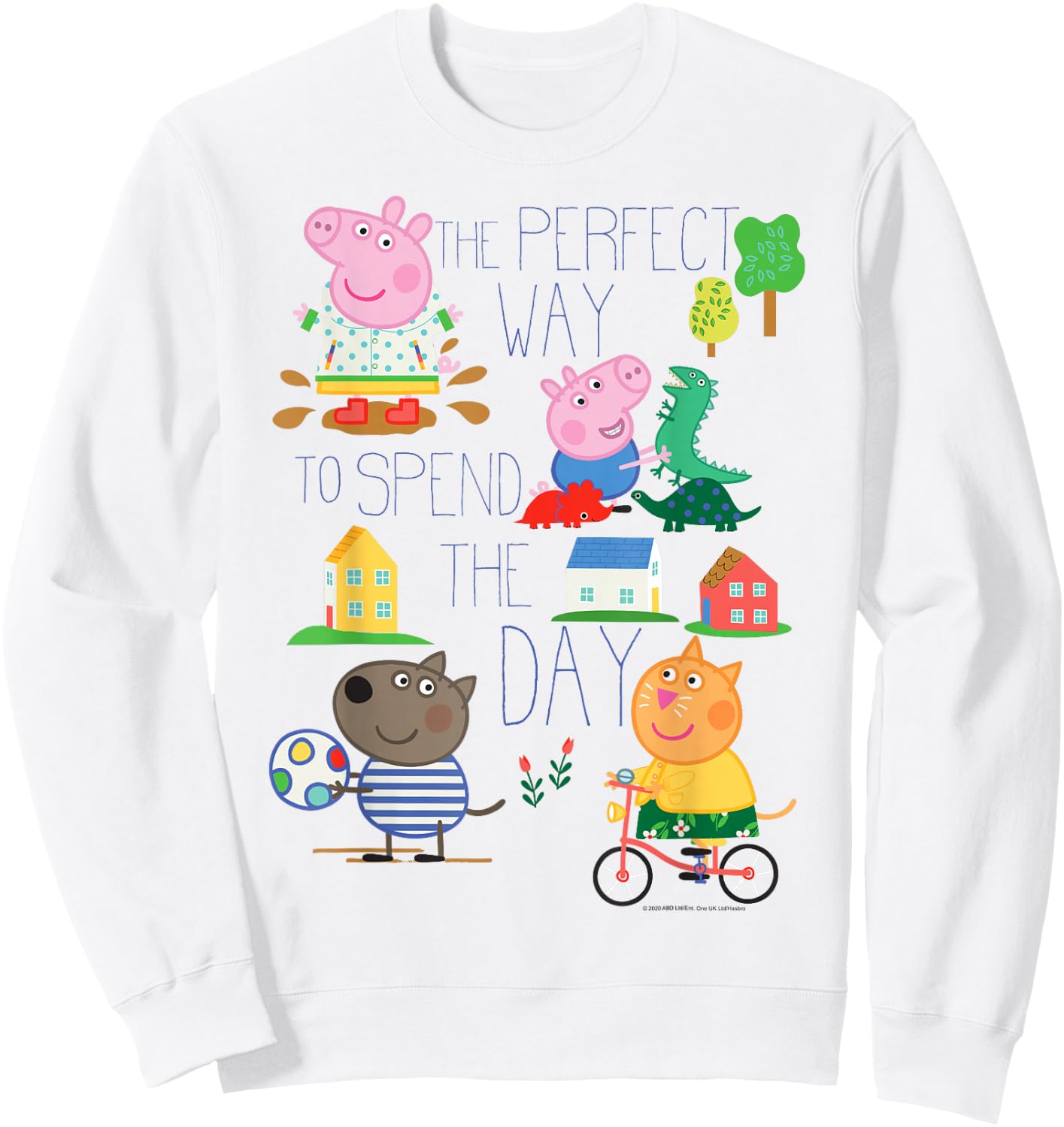 Peppa Pig Perfect Day Sweatshirt - Sweatshirt | White