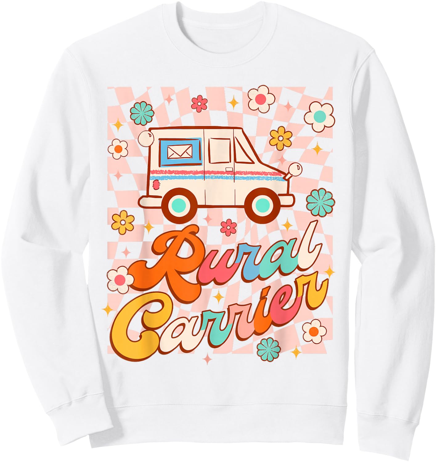 Postal Worker Mailman Postman Mail Carrier Rural Carrier Sweatshirt - Sweatshirt | White