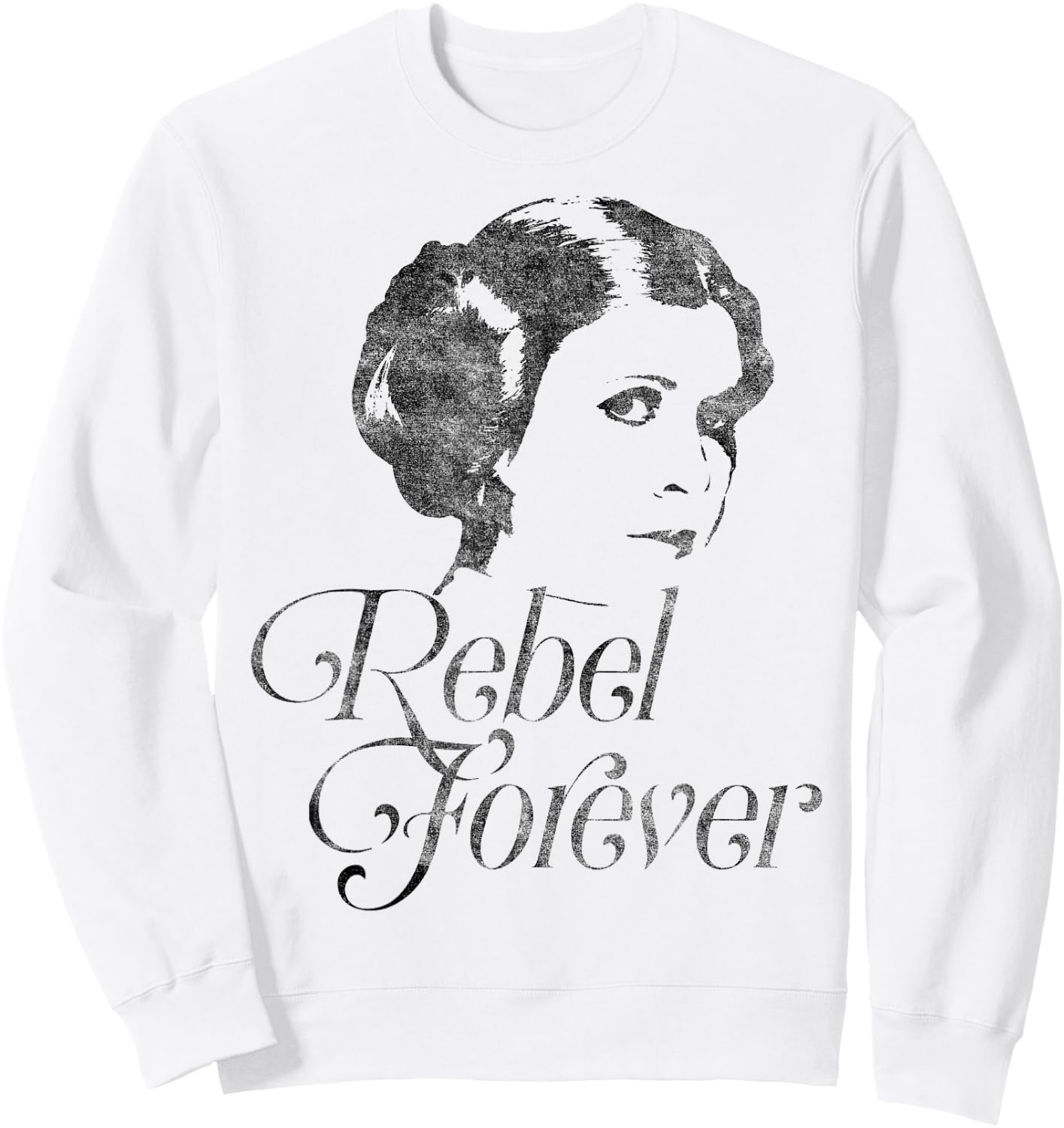 Star Wars Princess Leia Rebel Forever Portrait Sweatshirt - Sweatshirt | White