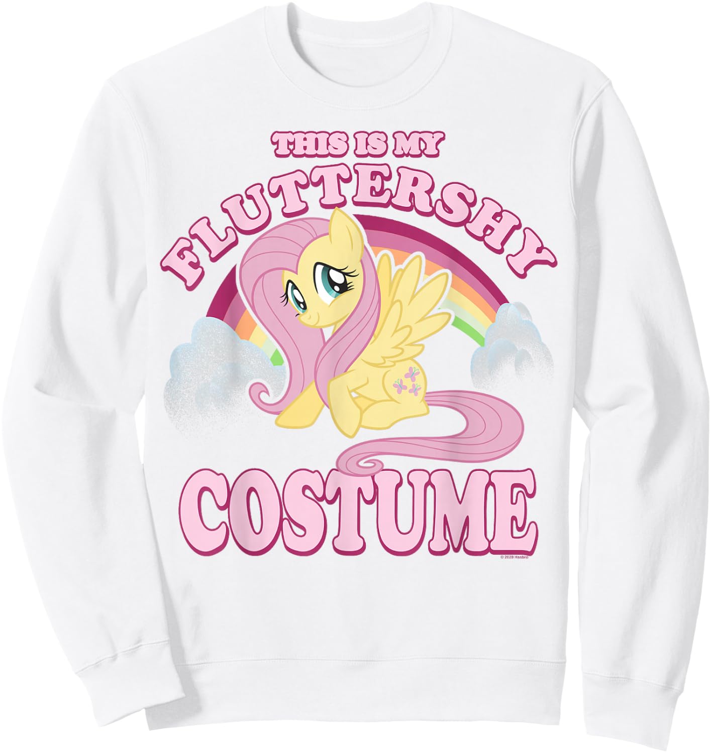 My Little Pony: Friendship is Magic Fluttershy Halloween Sweatshirt - Sweatshirt | White