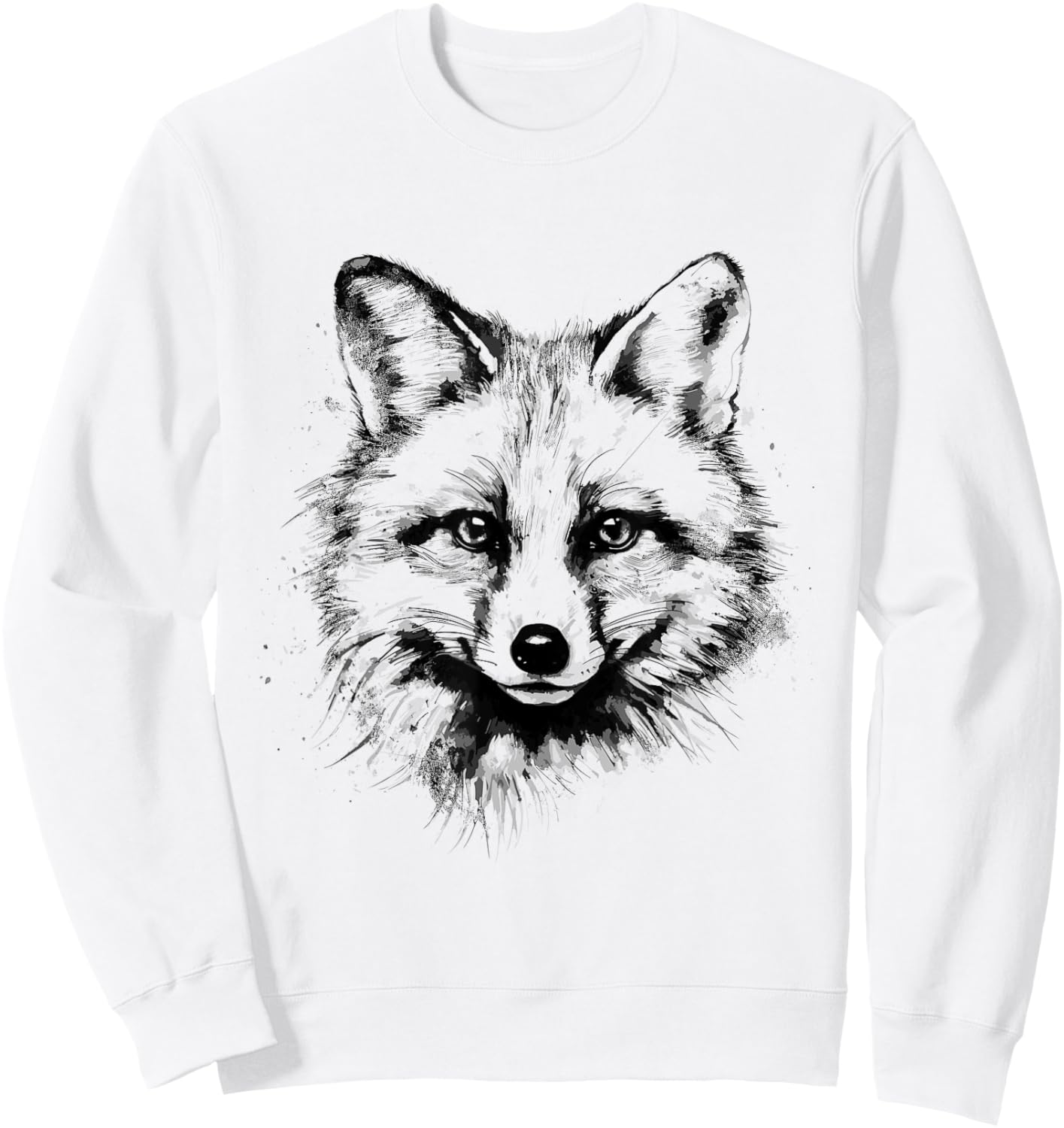 Arctic Fox Artic Animals Cute Artic Fox Lover Sweatshirt - Sweatshirt | White
