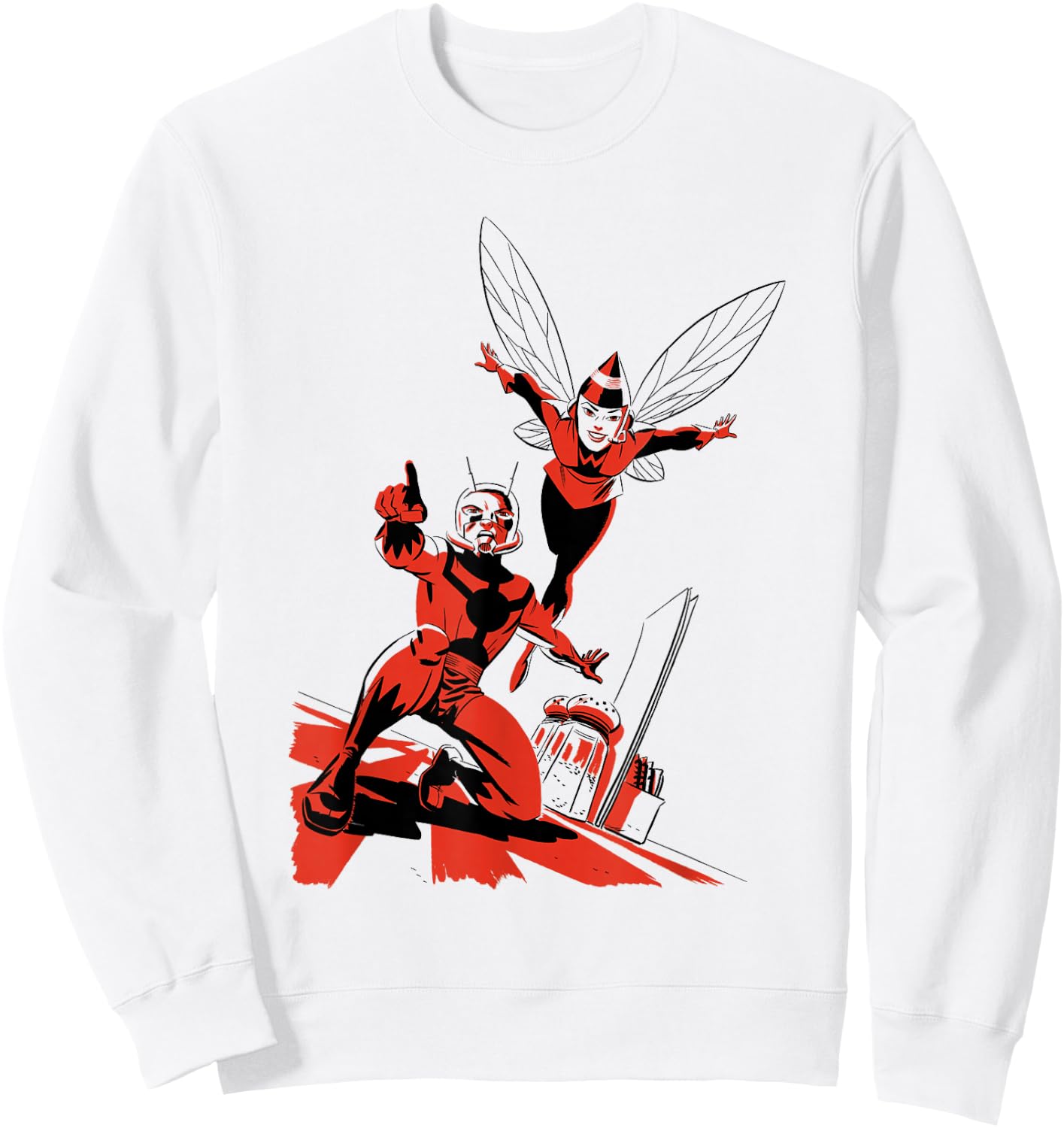 Marvel Ant-Man and The Wasp Two-Tone Variant Cover Sweatshirt - Sweatshirt | White