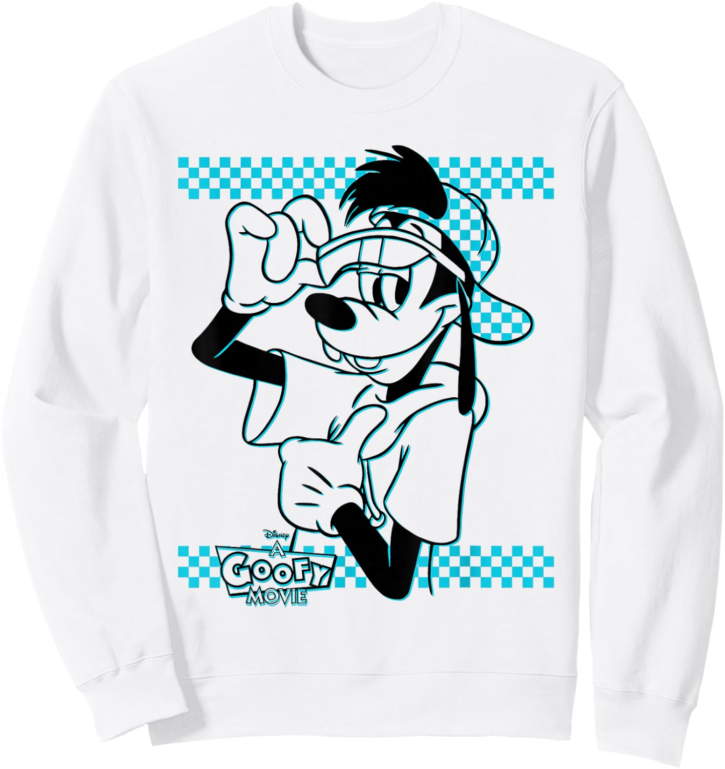 Disney A Goofy Movie Max Goof 90s Sweatshirt - Sweatshirt | White