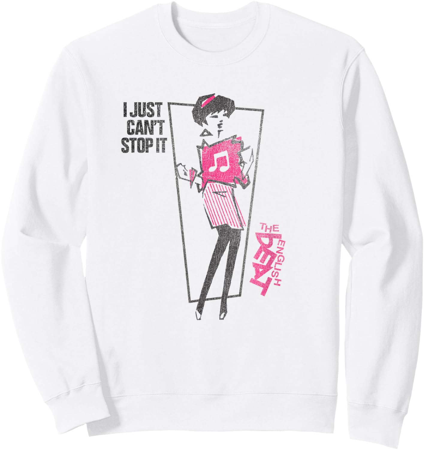 The English Beat I Just Can't Stop It Sweatshirt - Sweatshirt | White