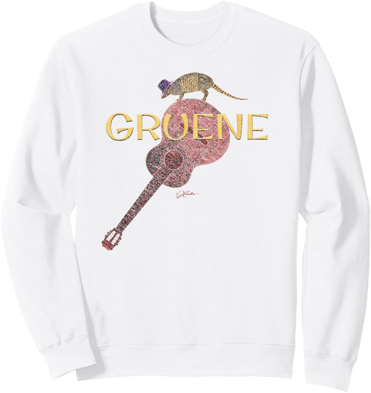 JCombs: Gruene, TX Sweatshirt - Sweatshirt | White