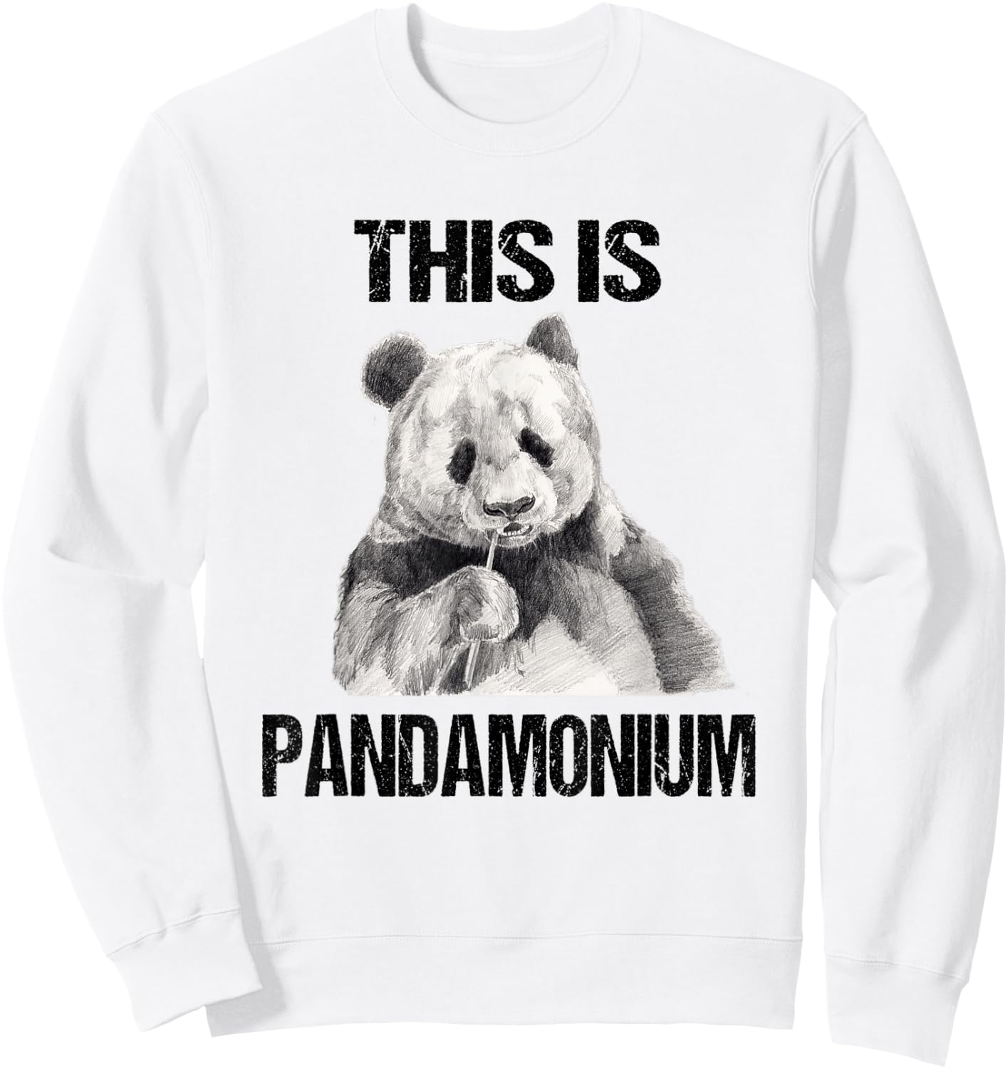 Panda Gear Sweatshirt - Sweatshirt | White