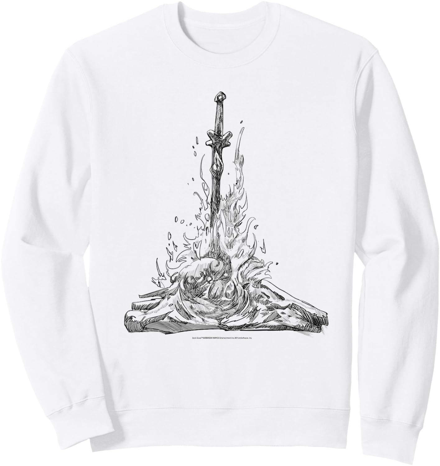 Dark Souls Sweatshirt - Sweatshirt | White
