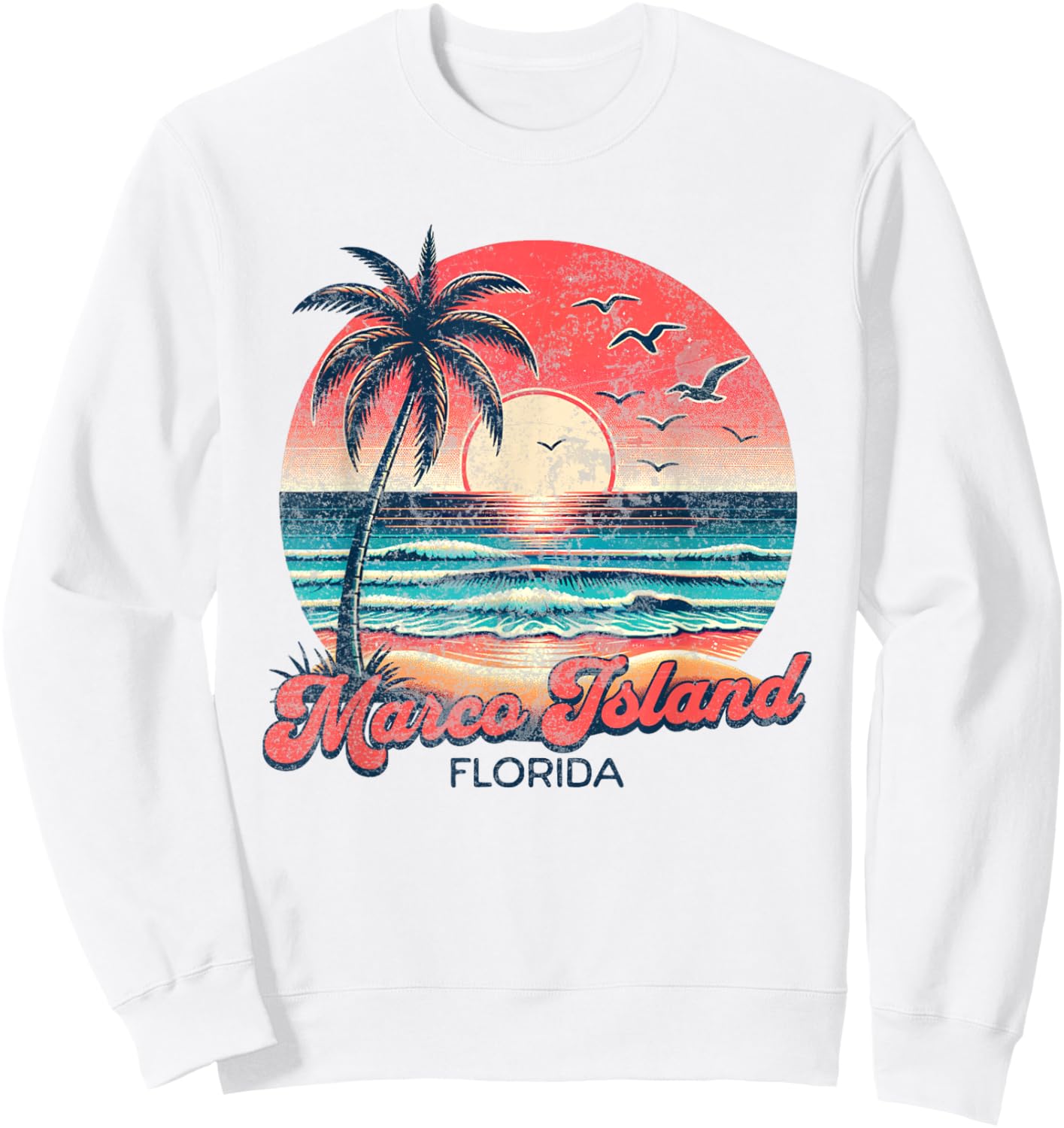 Marco Island Sweatshirt - Sweatshirt | White